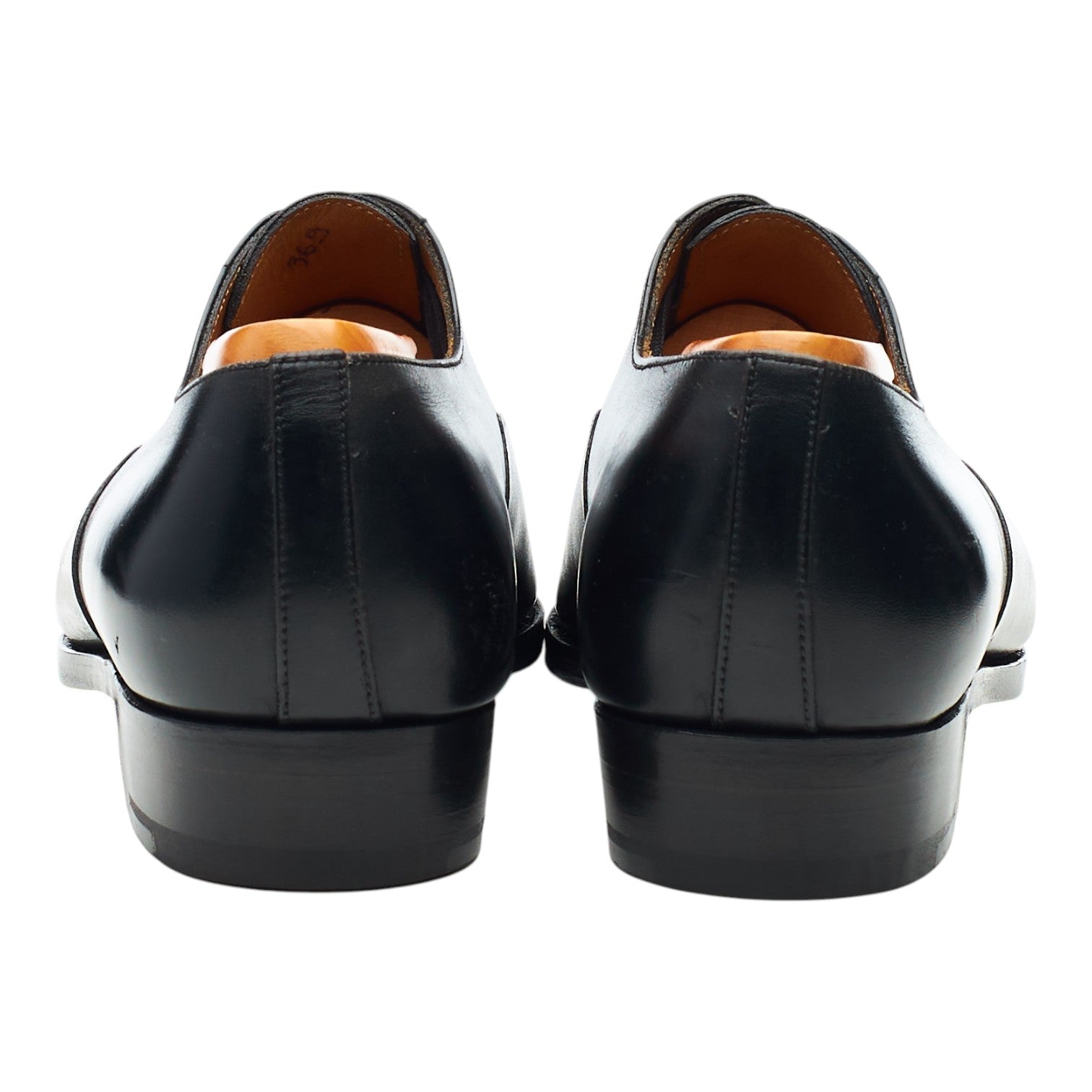 J.M. Weston 415 richelieu cuir noir UK 6.5