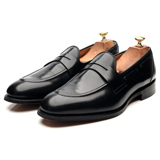 Church's Widnes mocassins cuir noir pointure UK 9.5