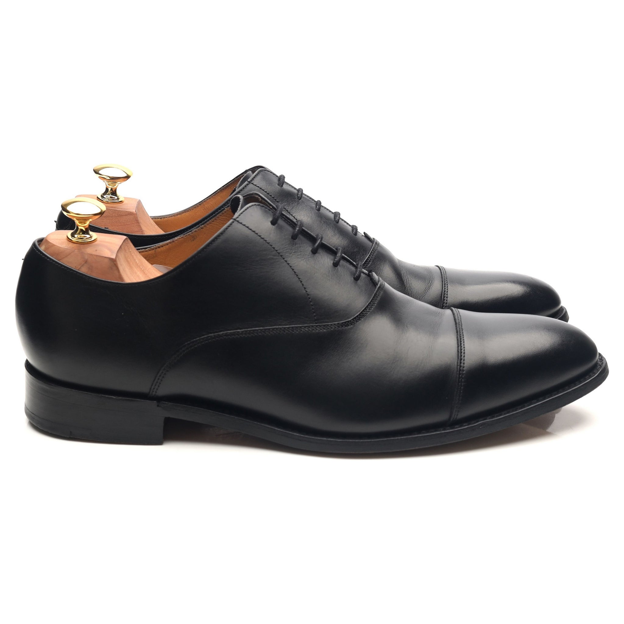 Barker Duxford richelieu cuir noir UK 10 large