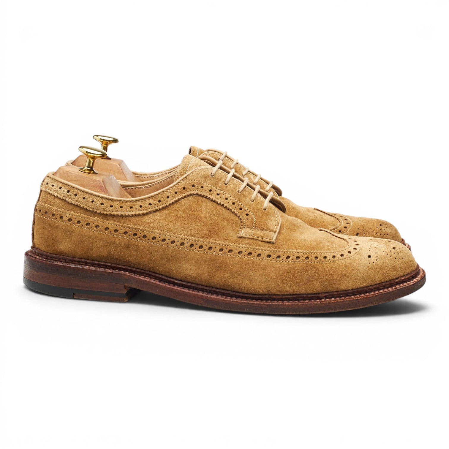 Alden 97789 derbies brogues daim marron 8,5 UK