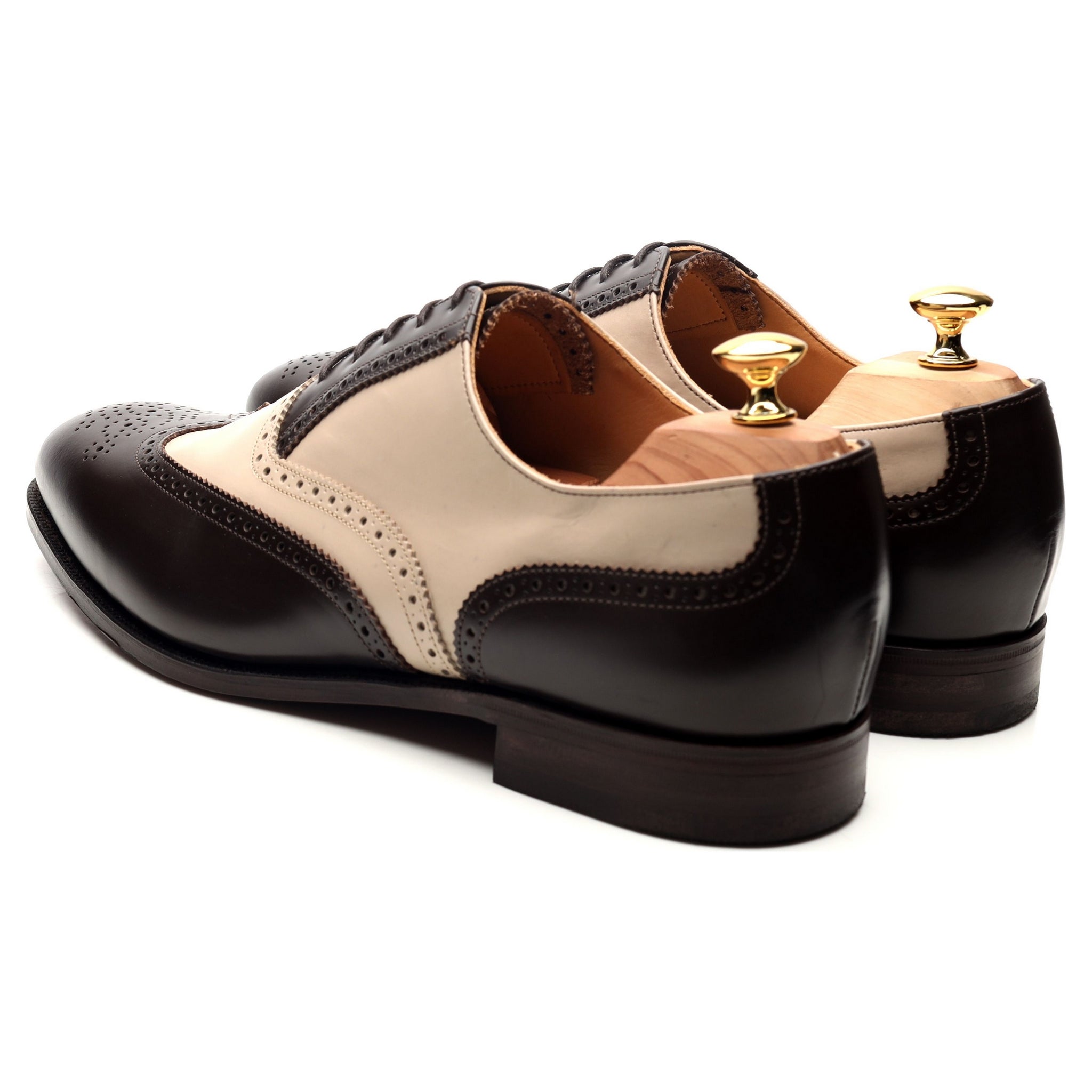 Alfred Sargent Melly Oxford cuir marron UK 11 bicolore