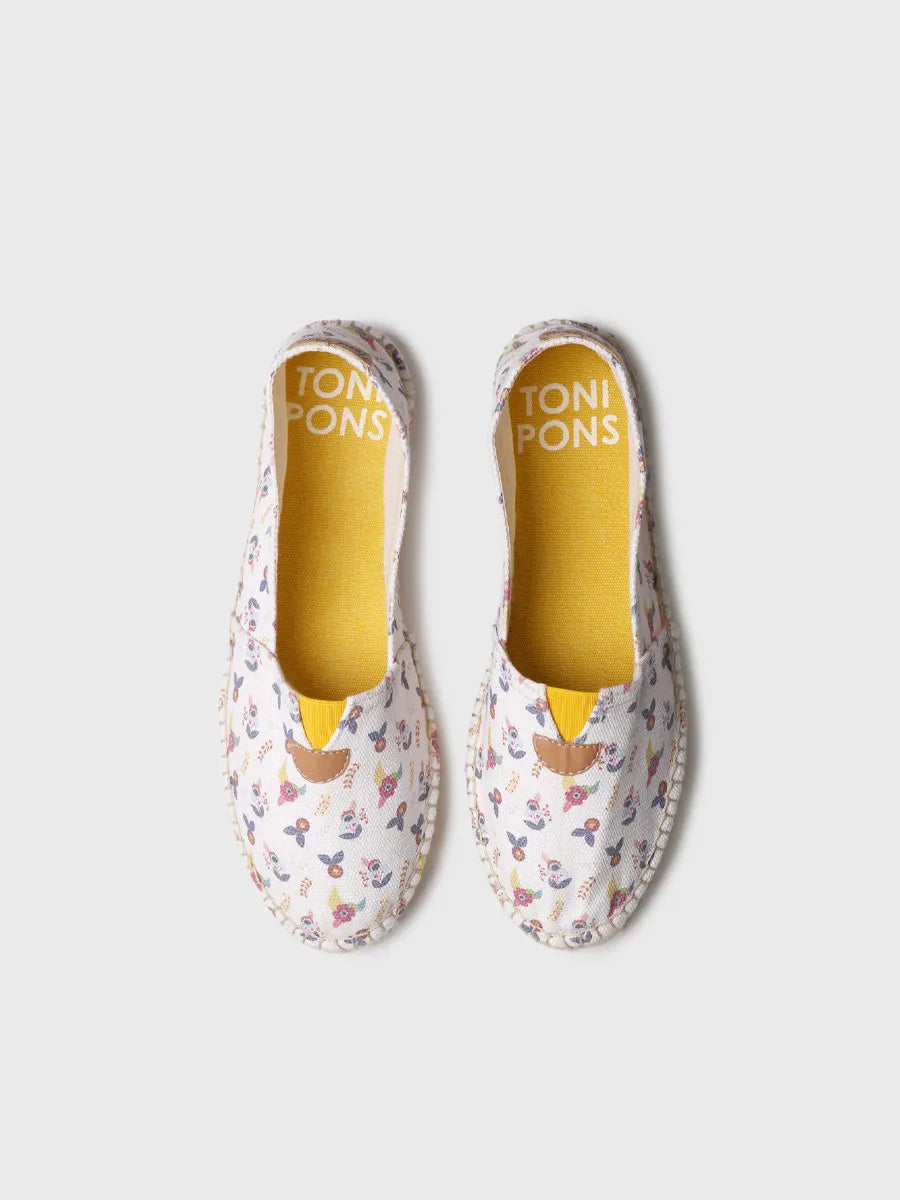 Toni Pons Blanes-TJ espadrille unisexe toile imprimée