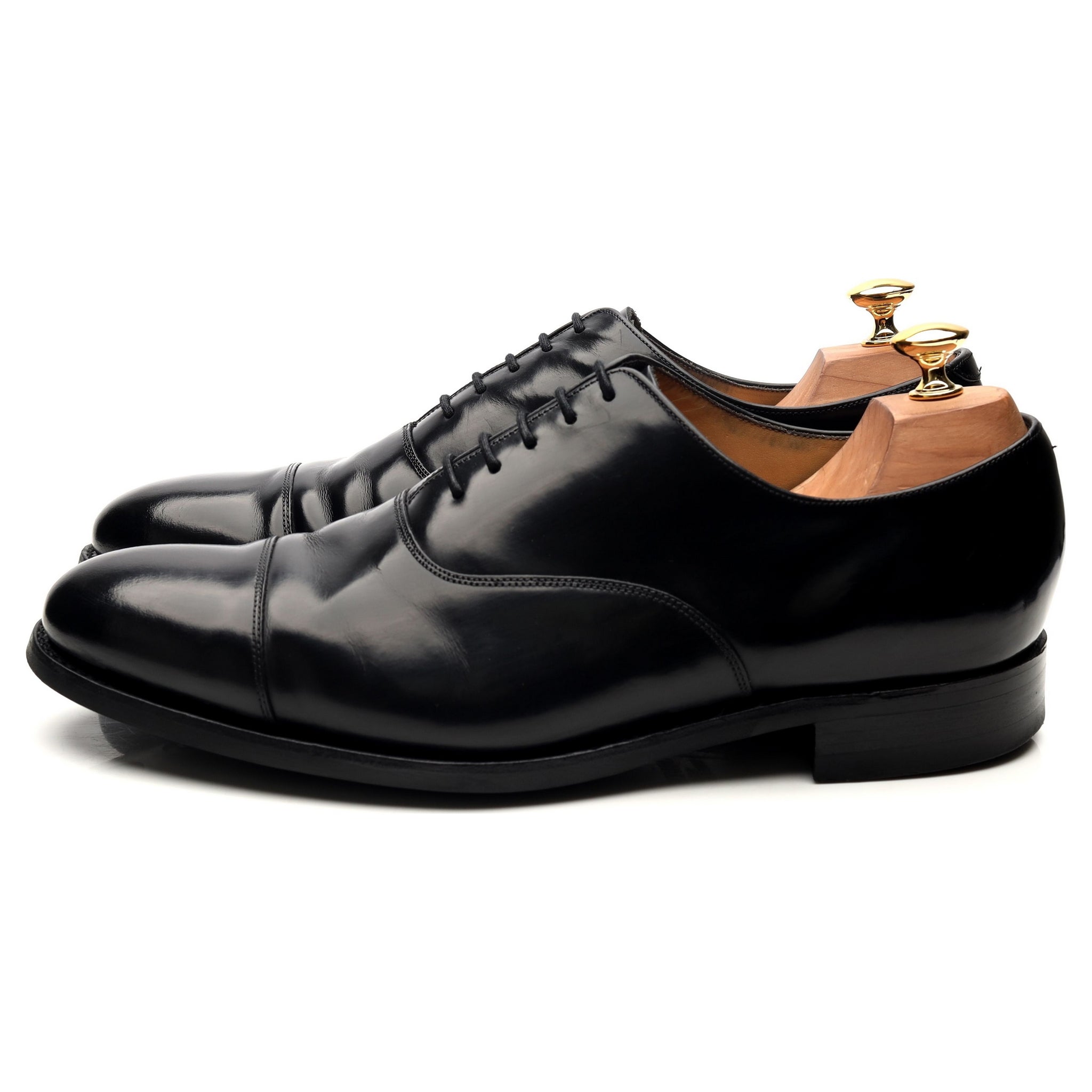 Barker Cheltenham oxford cuir noir pointure 9,5 UK