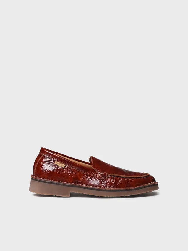 Toni Pons Ivars-Ca mocassin cuir verni semelle 2,5 cm