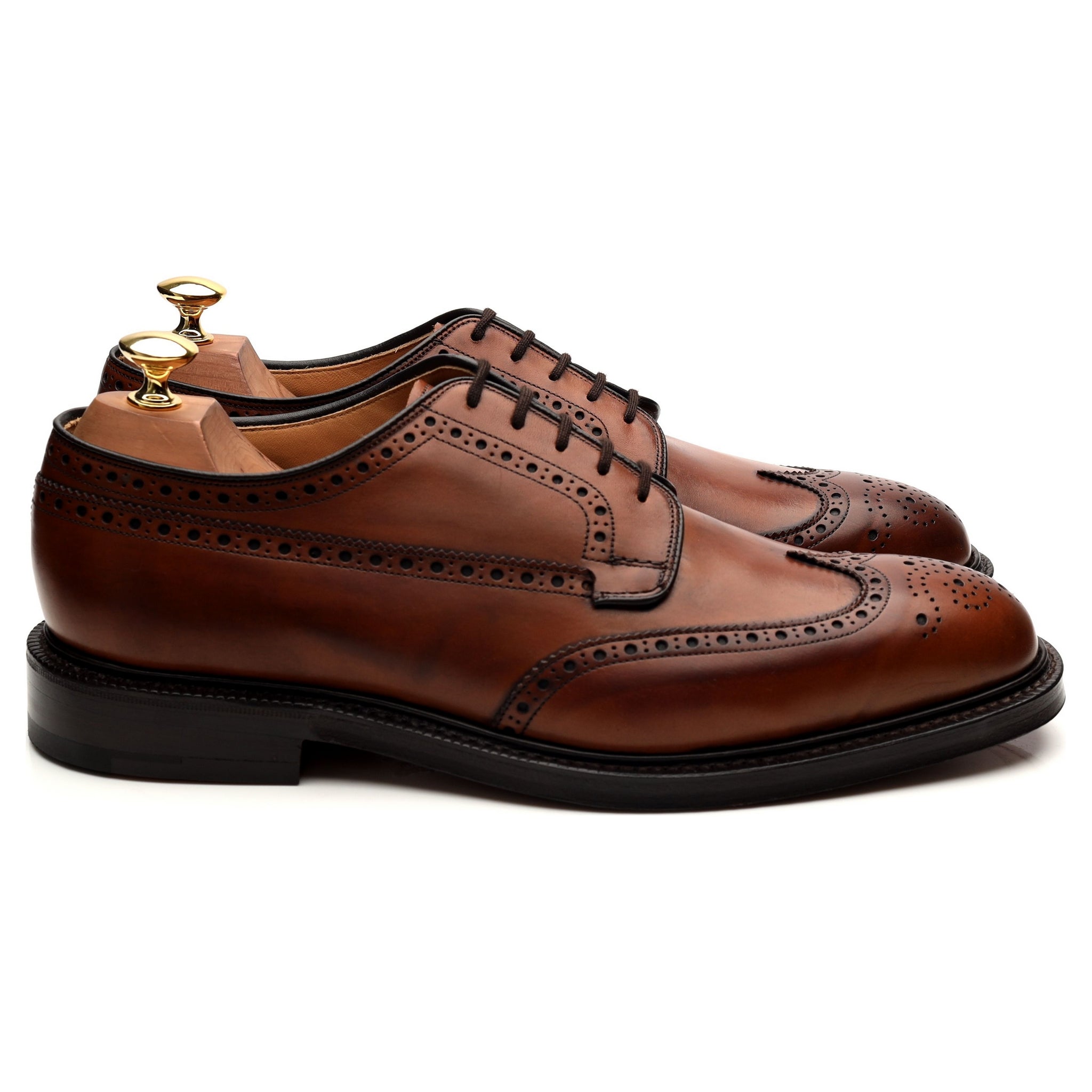 Church's Grafton Derby brogue cuir noyer pointure UK 9