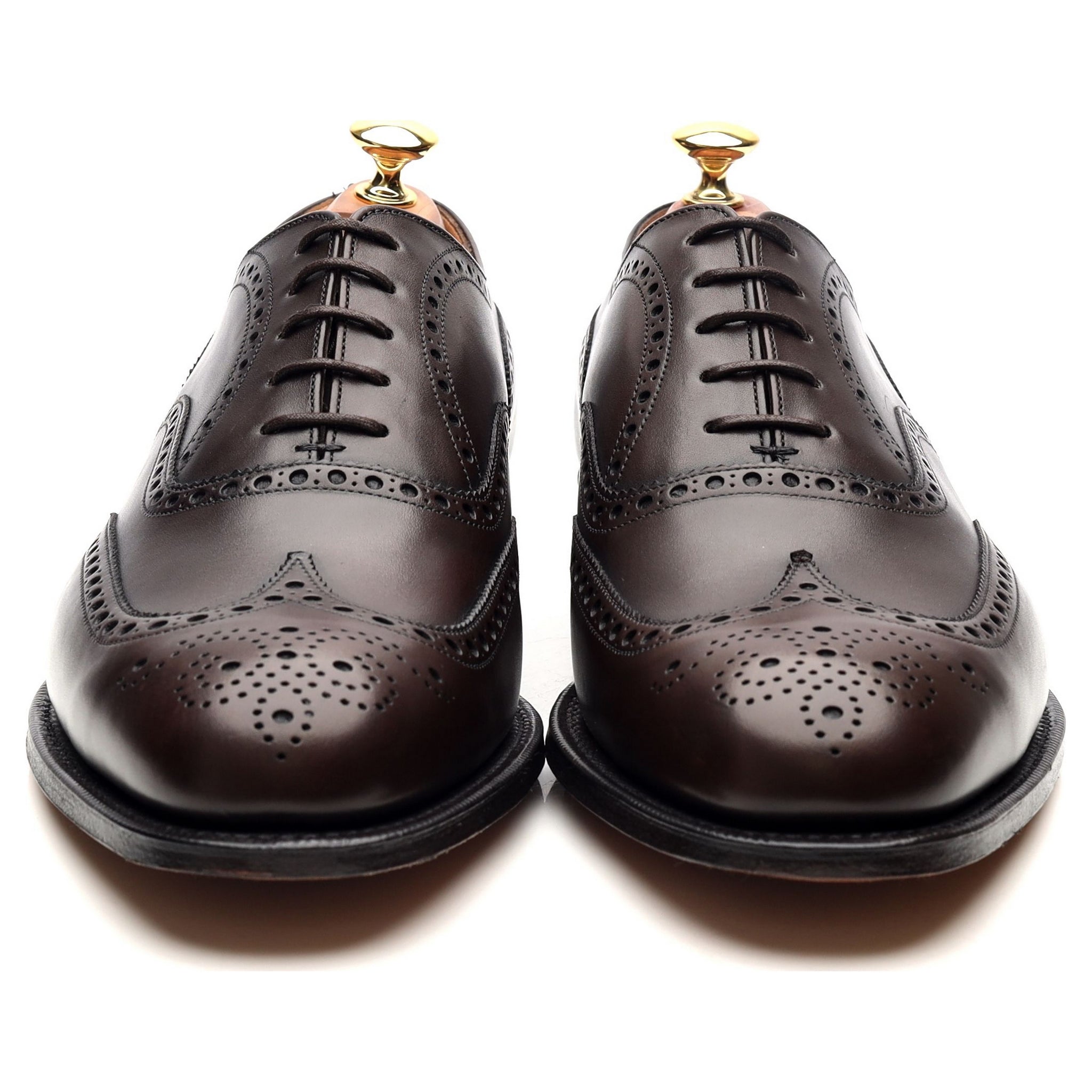 Church's Chetwynd derbies cuir marron UK 9