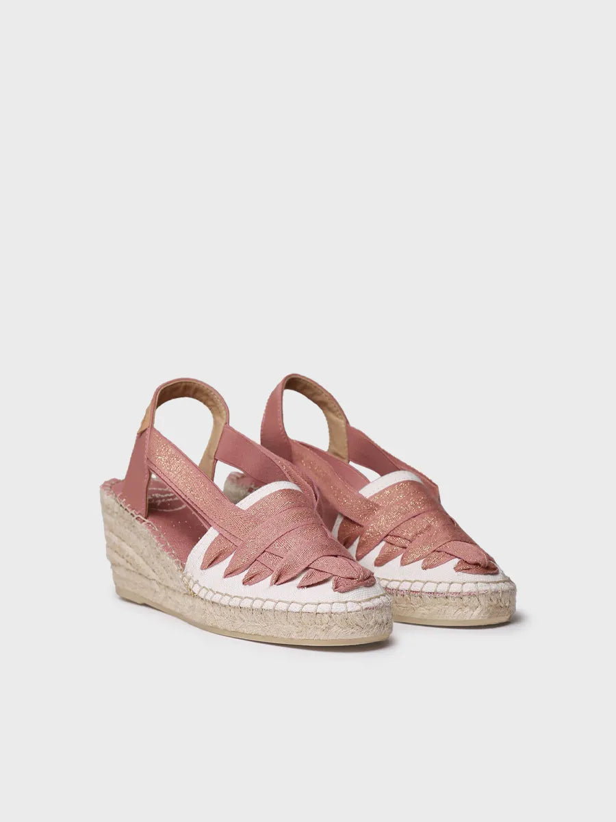 Toni Pons Tracy-CZ espadrilles compensees blush