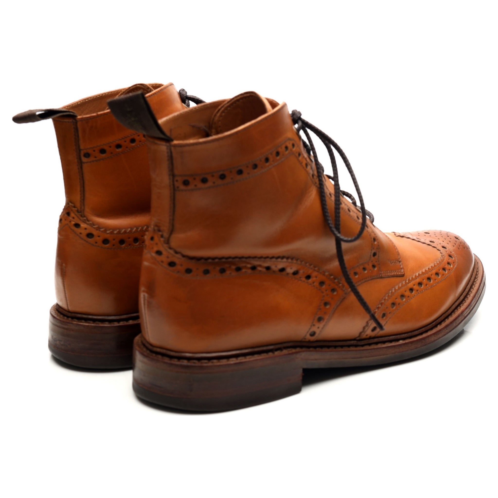 Loake 1880 Bedale boots cuir marron UK 8 G