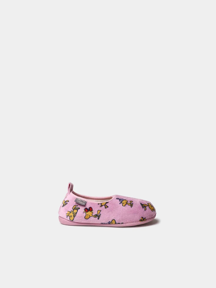 Toni Pons Woody chaussons enfant fourrure Snoopy