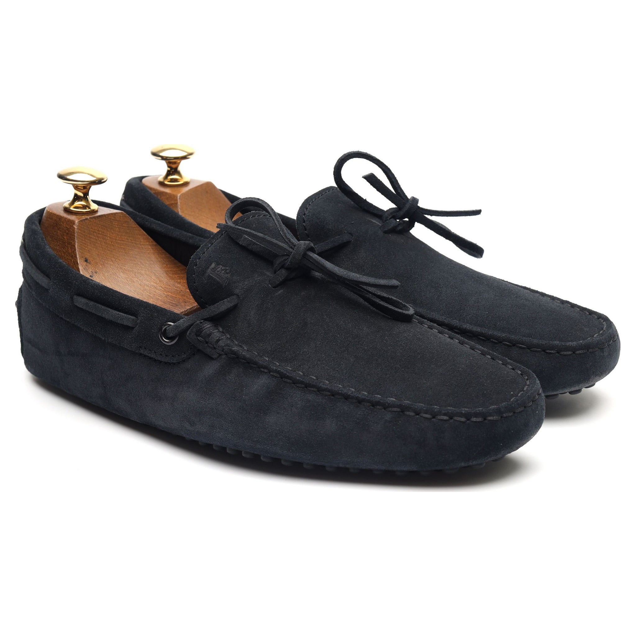 Tod's Gommino mocassin daim bleu UK 6