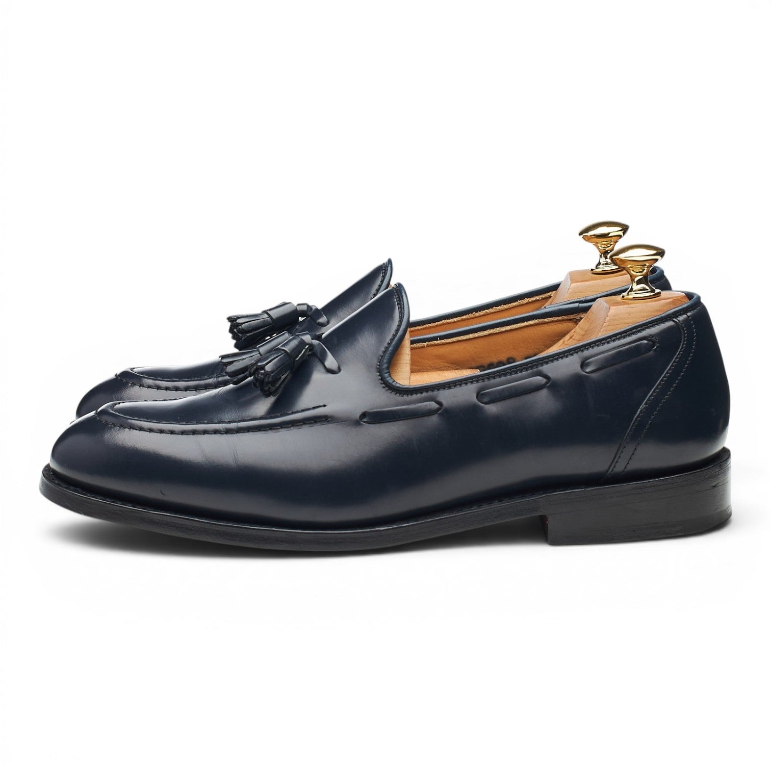 Church's Kingsley 2 mocassins cuir bleu marine UK 6