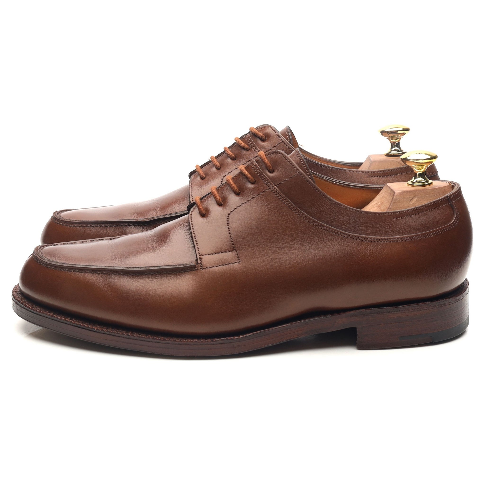 John Lobb Barros Derby cuir marron UK 8.5 large