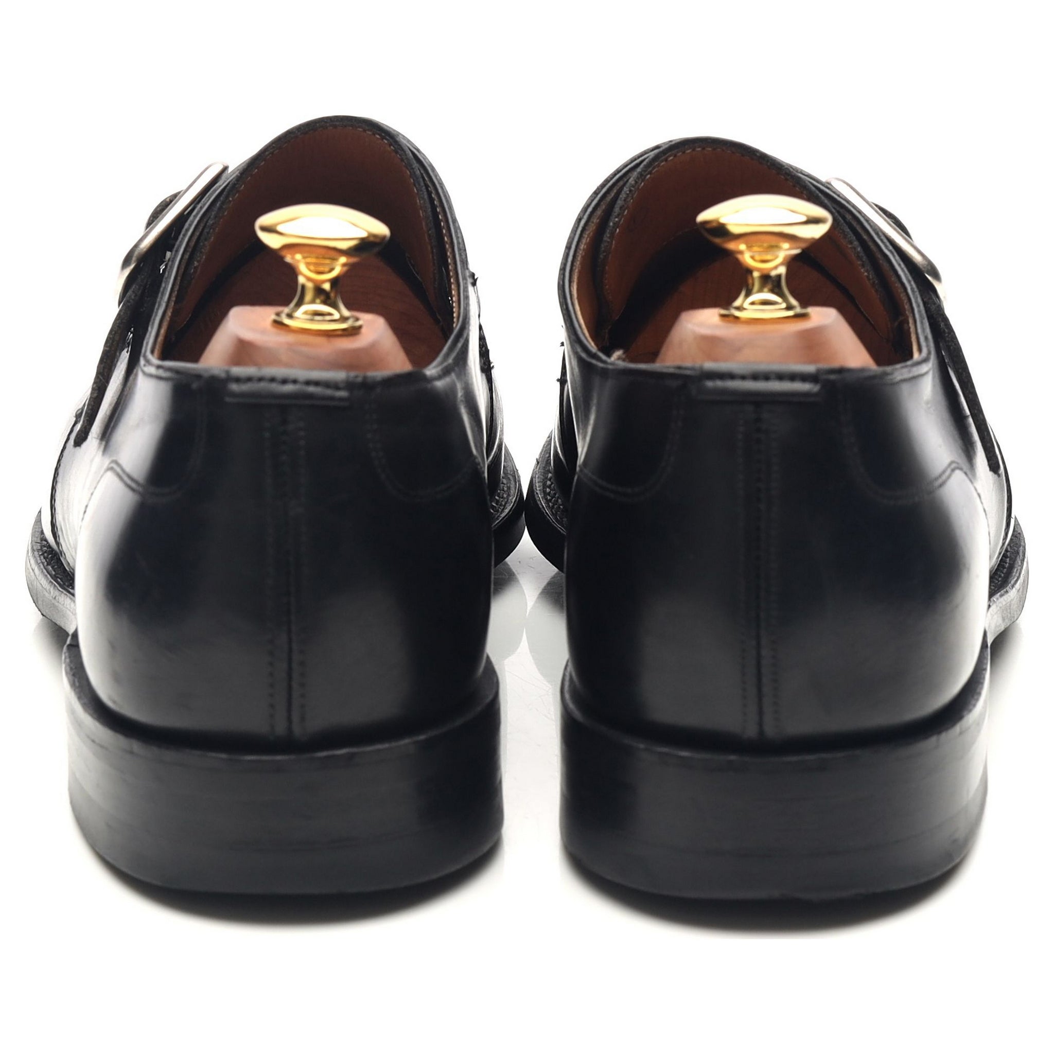 Cheaney Moorgate monk cuir noir pointure 9,5