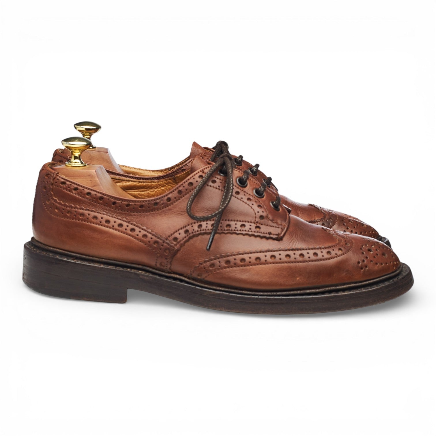Tricker's Phillip derby brogue cuir marron pointure 41