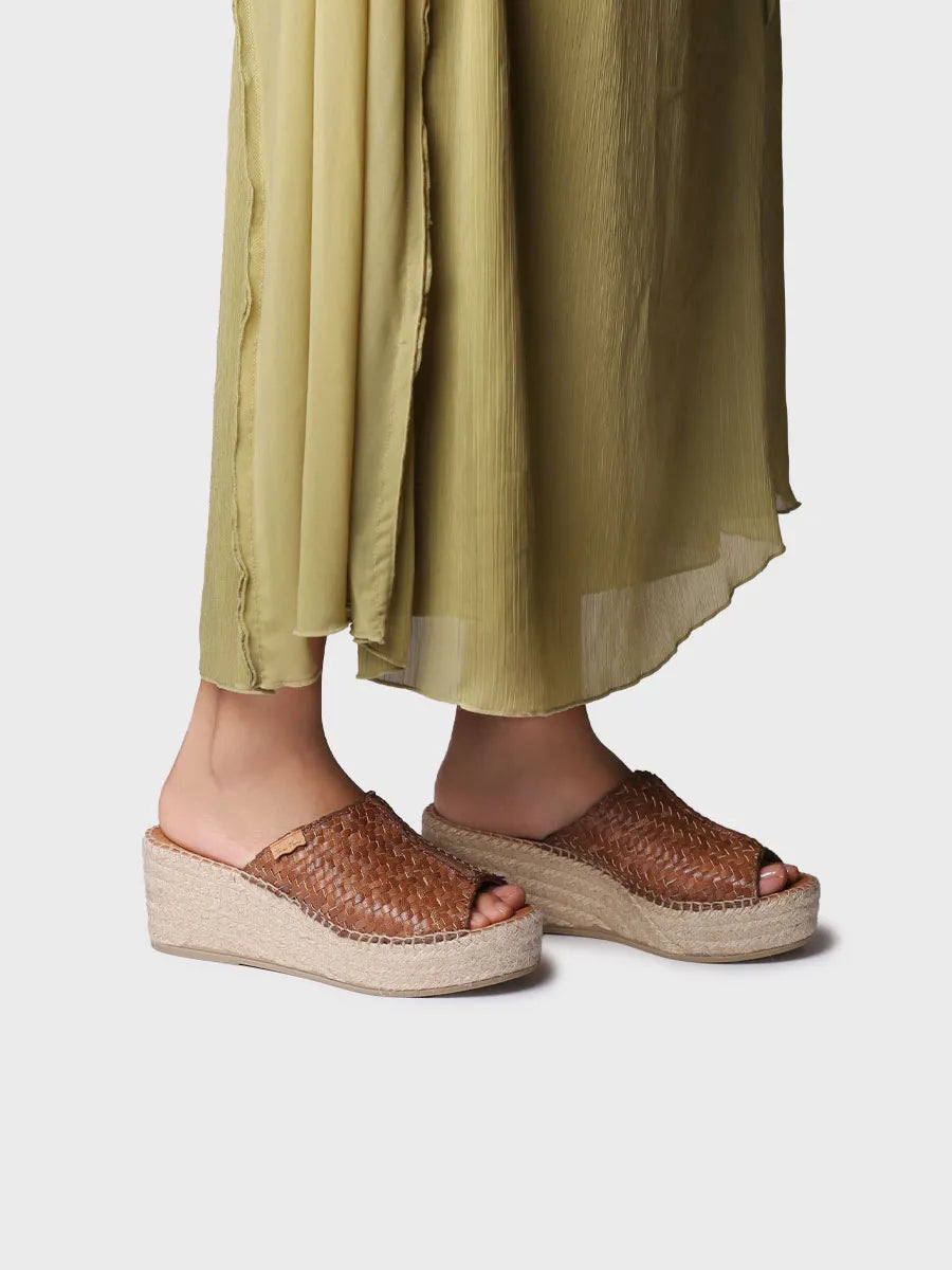 Toni Pons Isolda espadrille compensée toile talon 7 cm