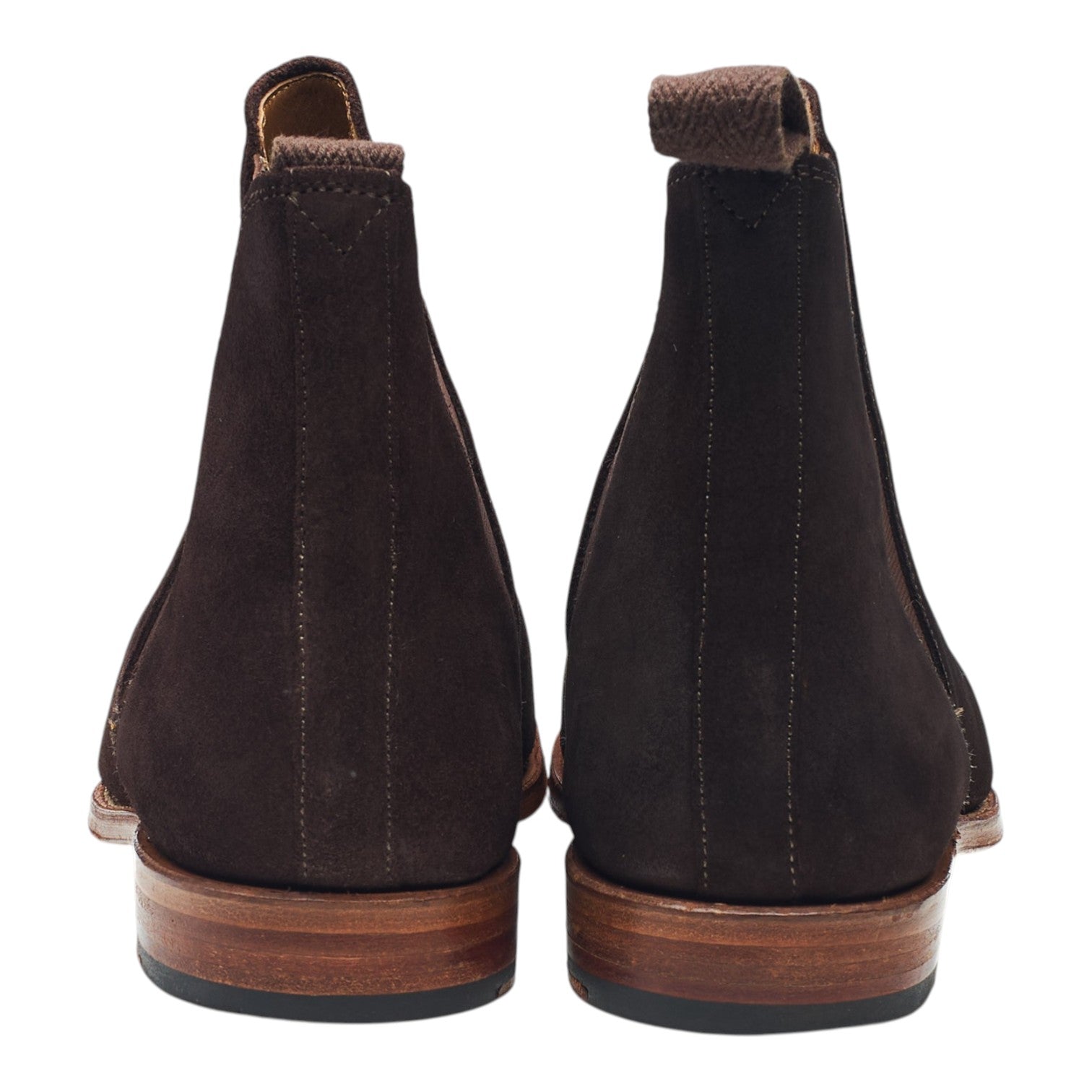 Grenson Nolan bottines chelsea daim marron pointure UK 7