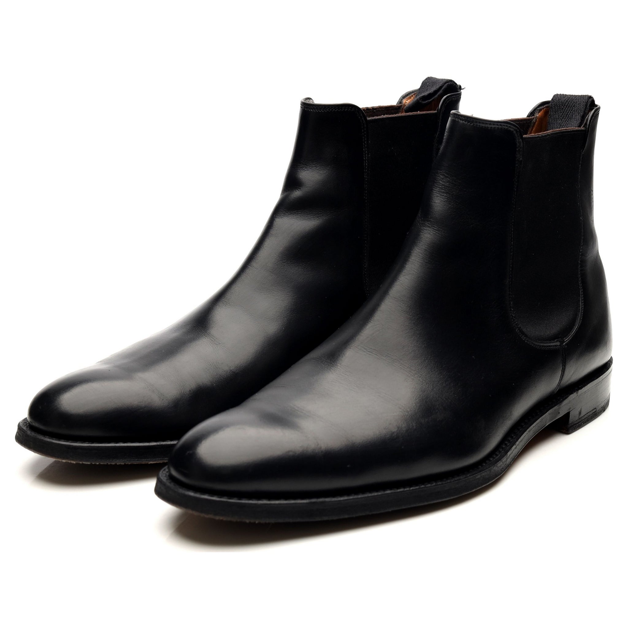Cheaney Threadneedle bottines chelsea cuir noir UK 7.5