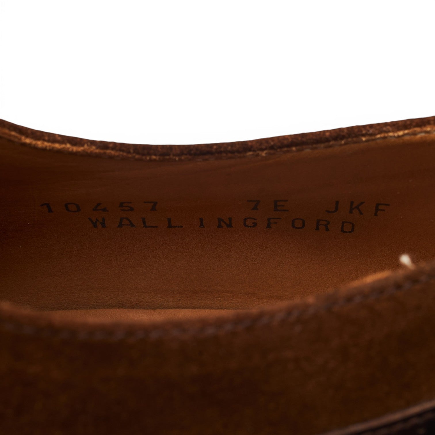 J. FitzPatrick Wallingford Oxford brogues marron UK 7