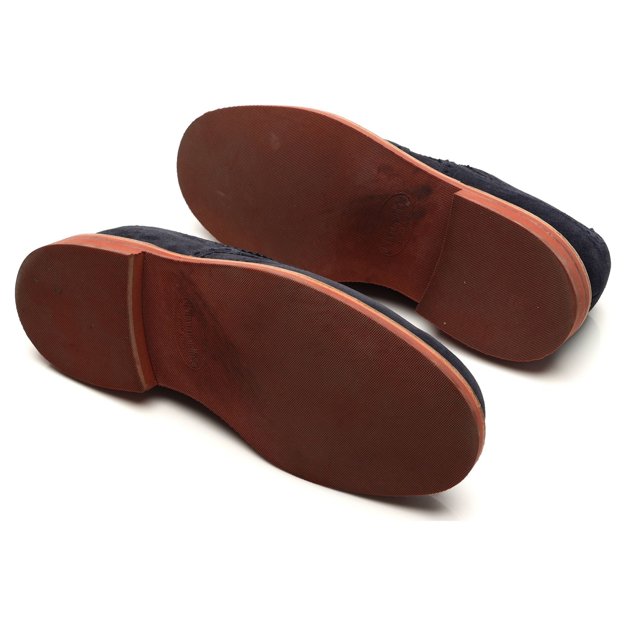 Church’s Orby Derby Brogue Suède Bleu 8