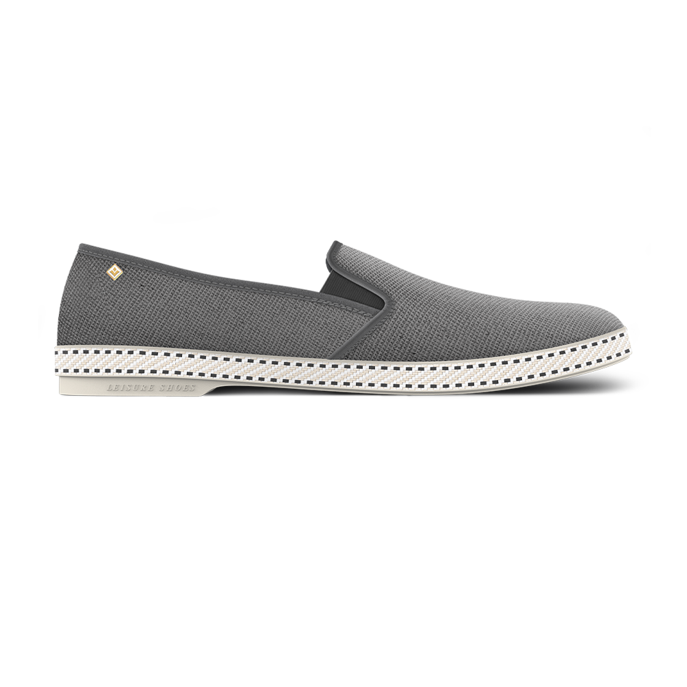 Rivieras Classic Toile 1020 espadrilles anthracite