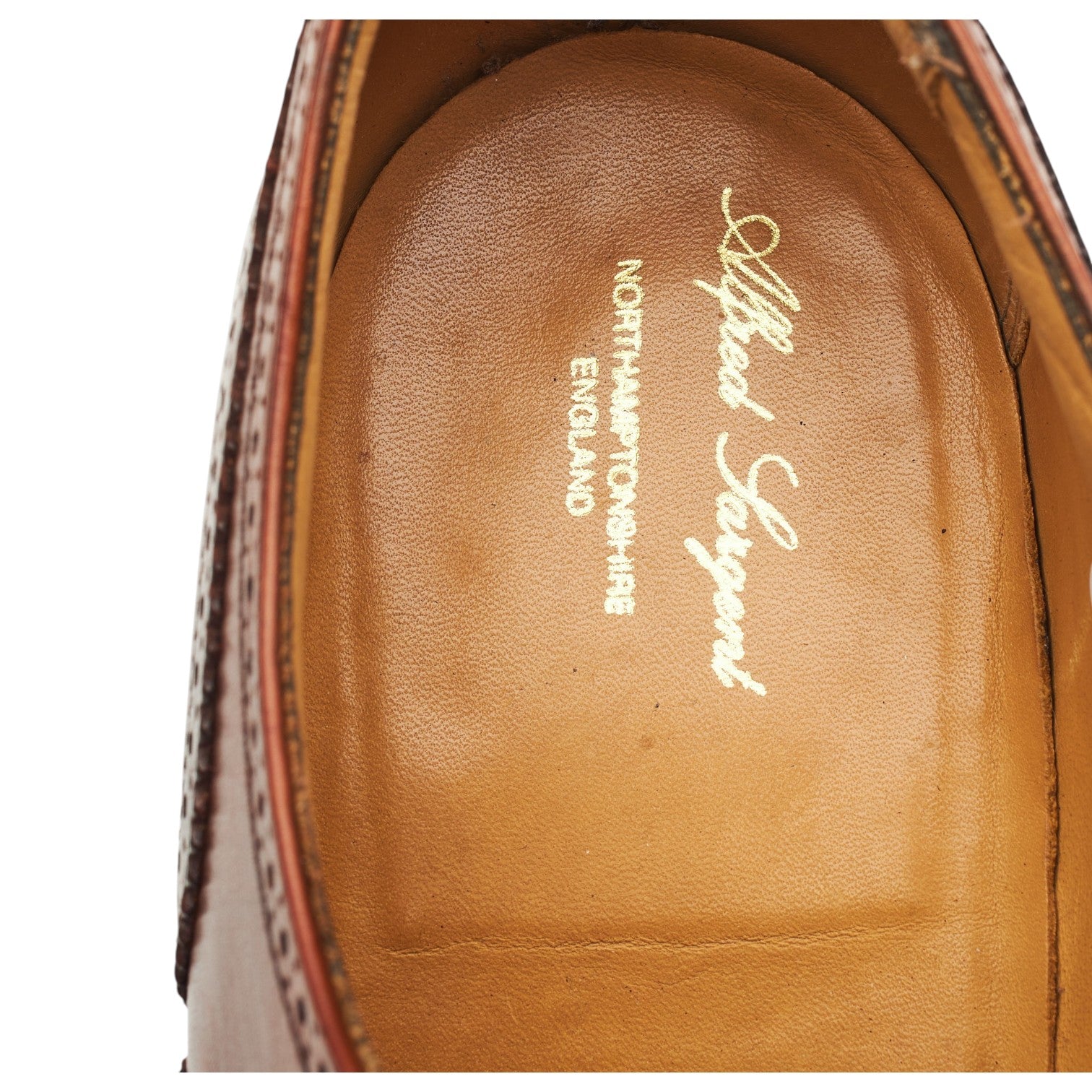 Alfred Sargent Chatham 2 oxford cuir marron UK 8,5