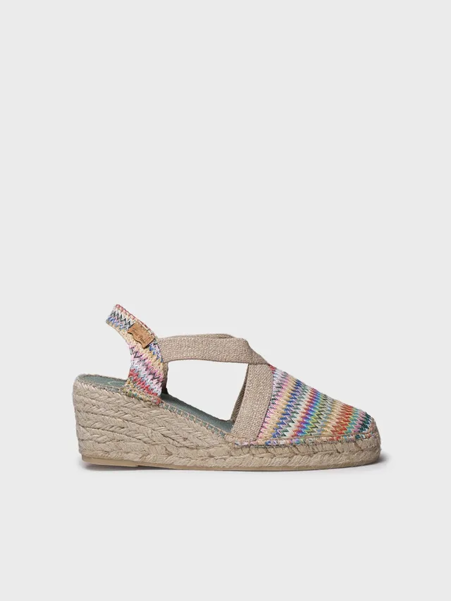 Toni Pons Terra-MH espadrilles compensées raphia