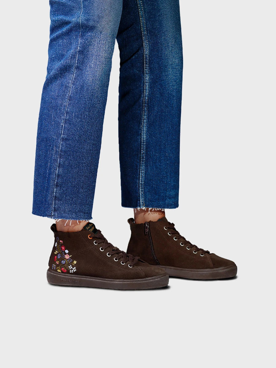 TONI PONS ORDIS bottine femme cuir broderie