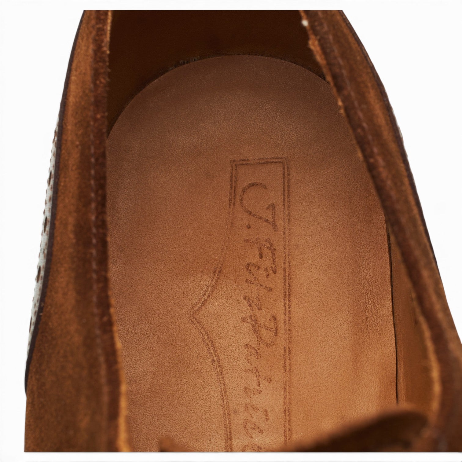 J. FitzPatrick Wallingford Oxford brogues marron UK 7