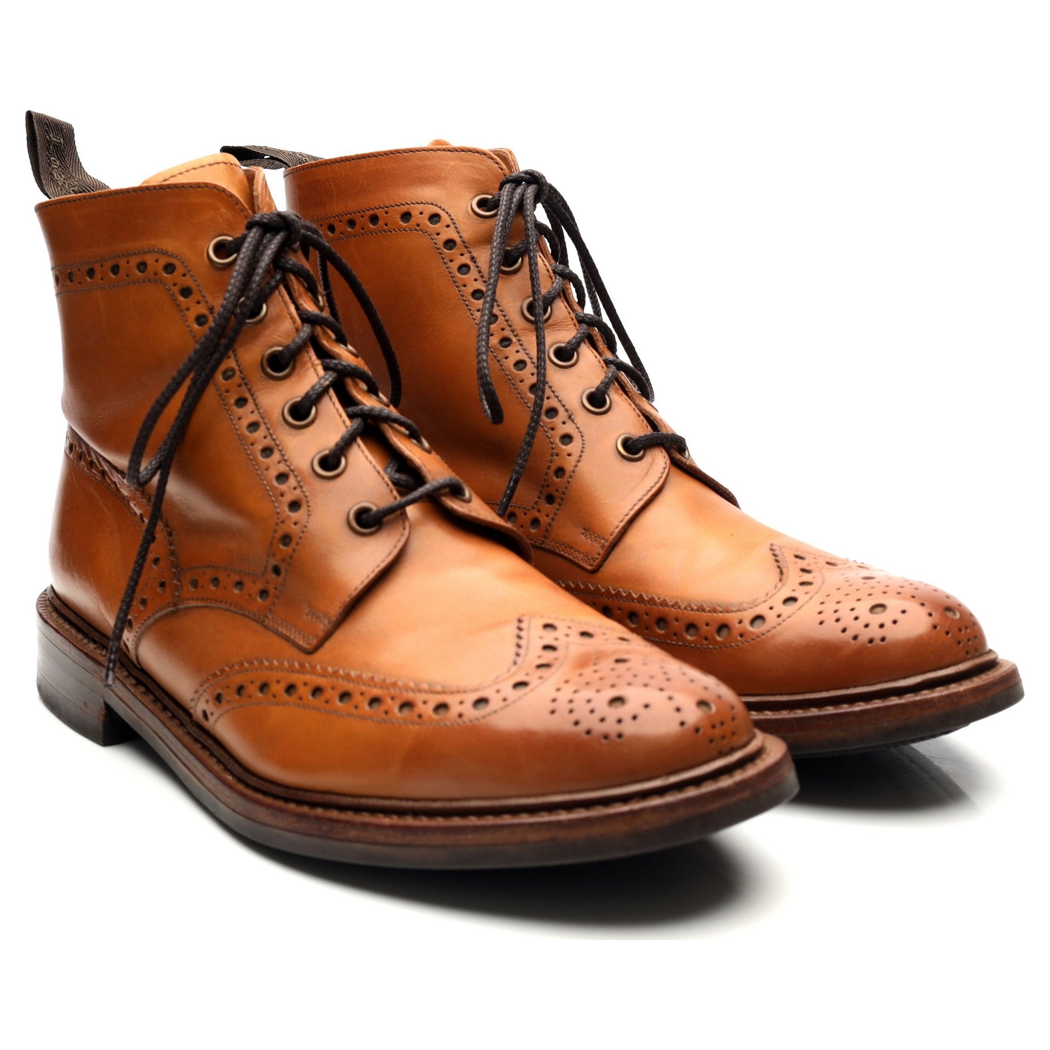 Loake 1880 Bedale boots cuir marron UK 8 G