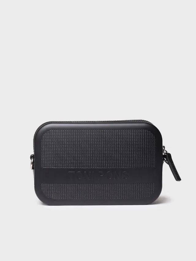 Toni Pons Ginger sac bandoulière caoutchouc noir