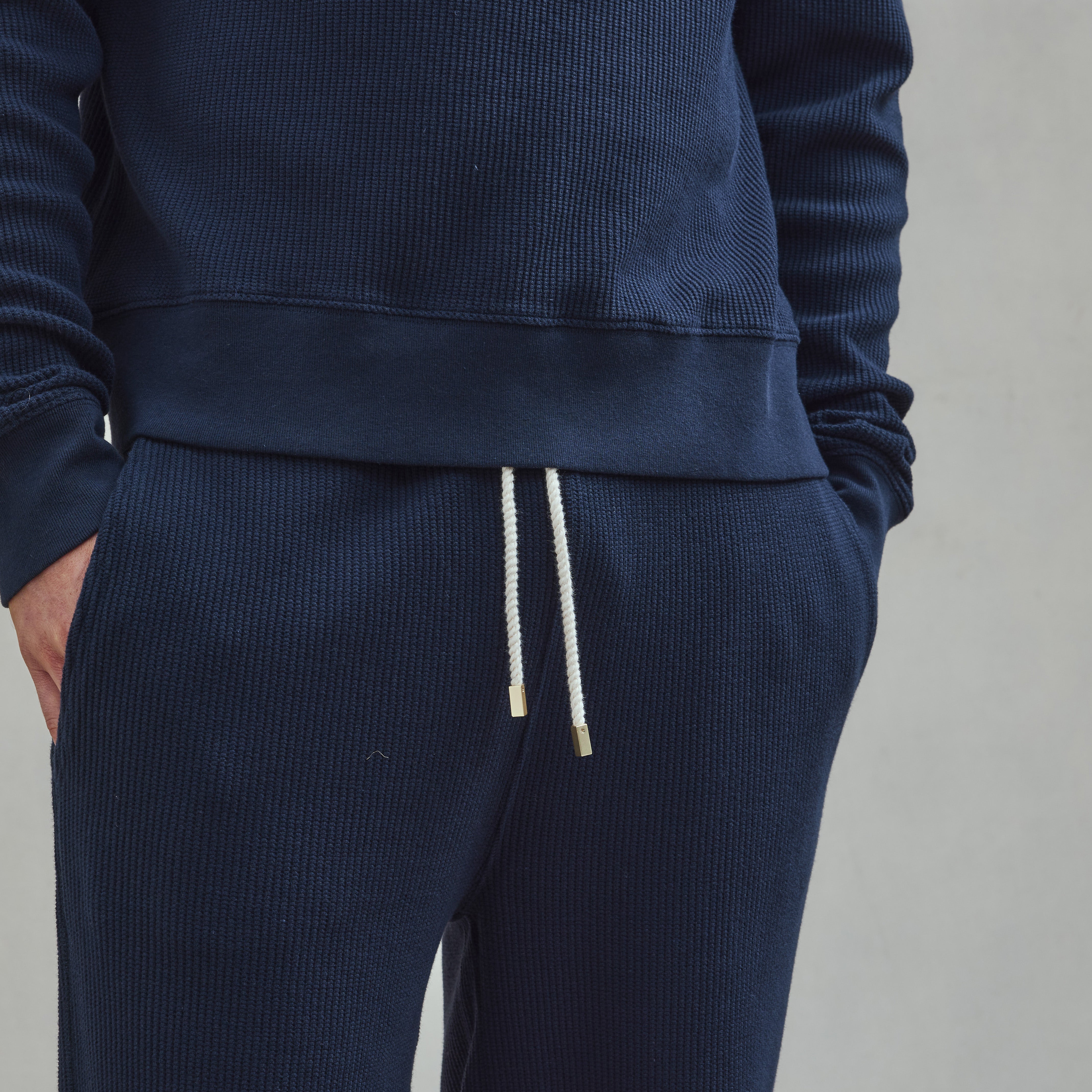 Rivieras Interlock TR01 pantalon marine coton