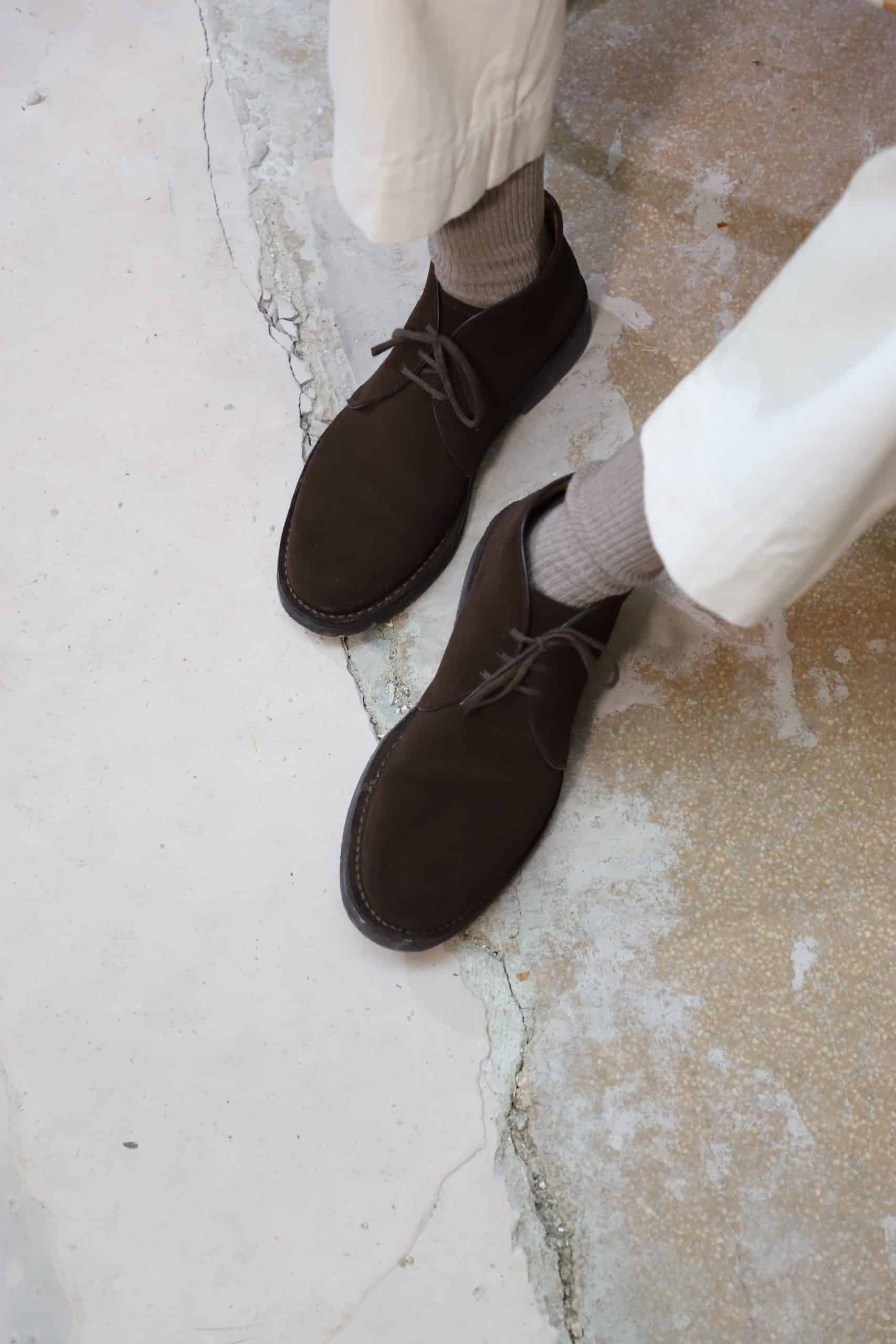 Malfroid Izoard Loft desert boots veau velours
