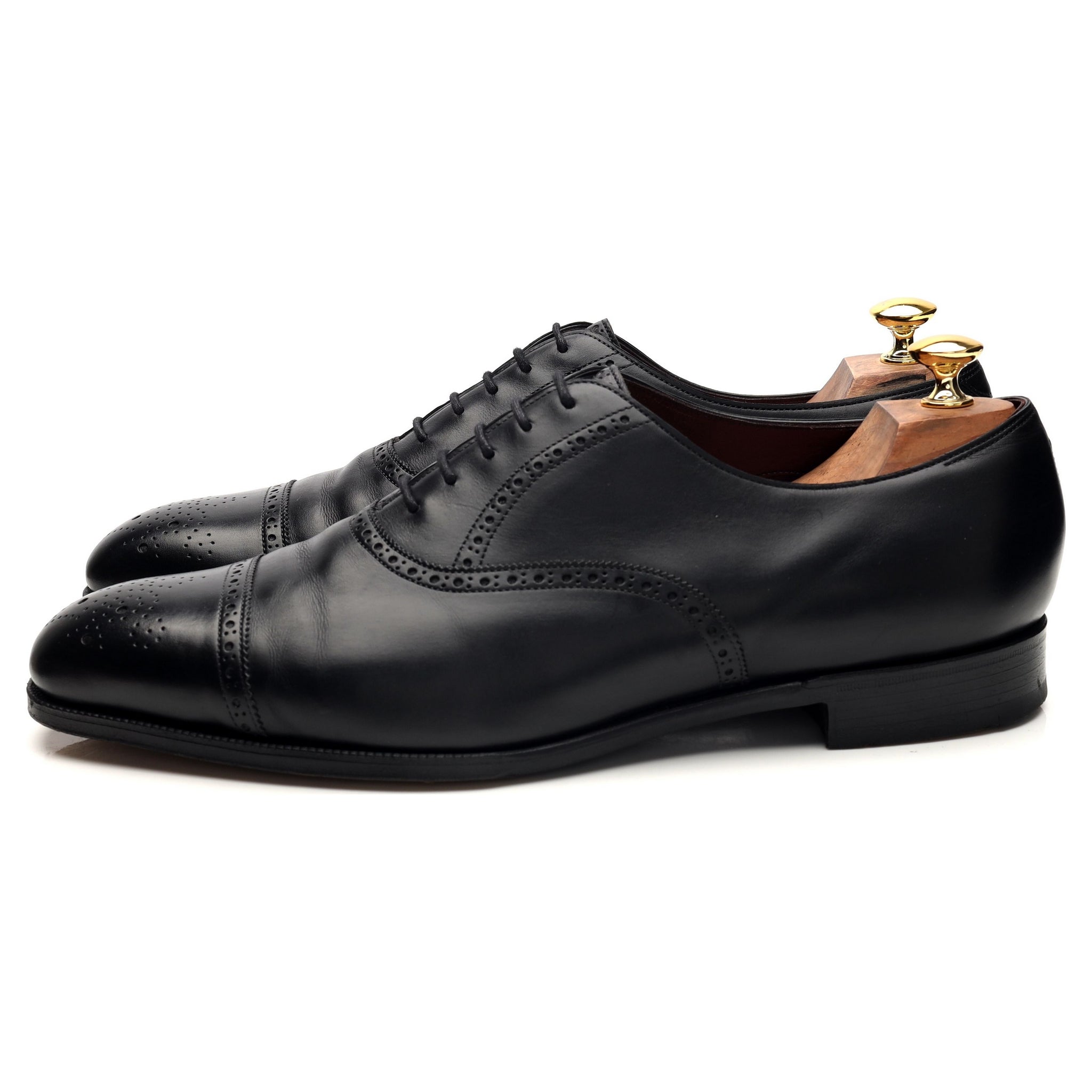 Ralph Lauren richelieu cuir noir pointure UK 11 C
