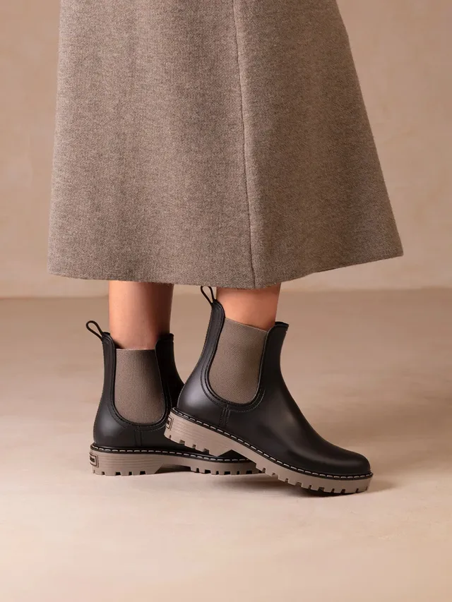 Toni Pons Cavour botte pluie femme taupe