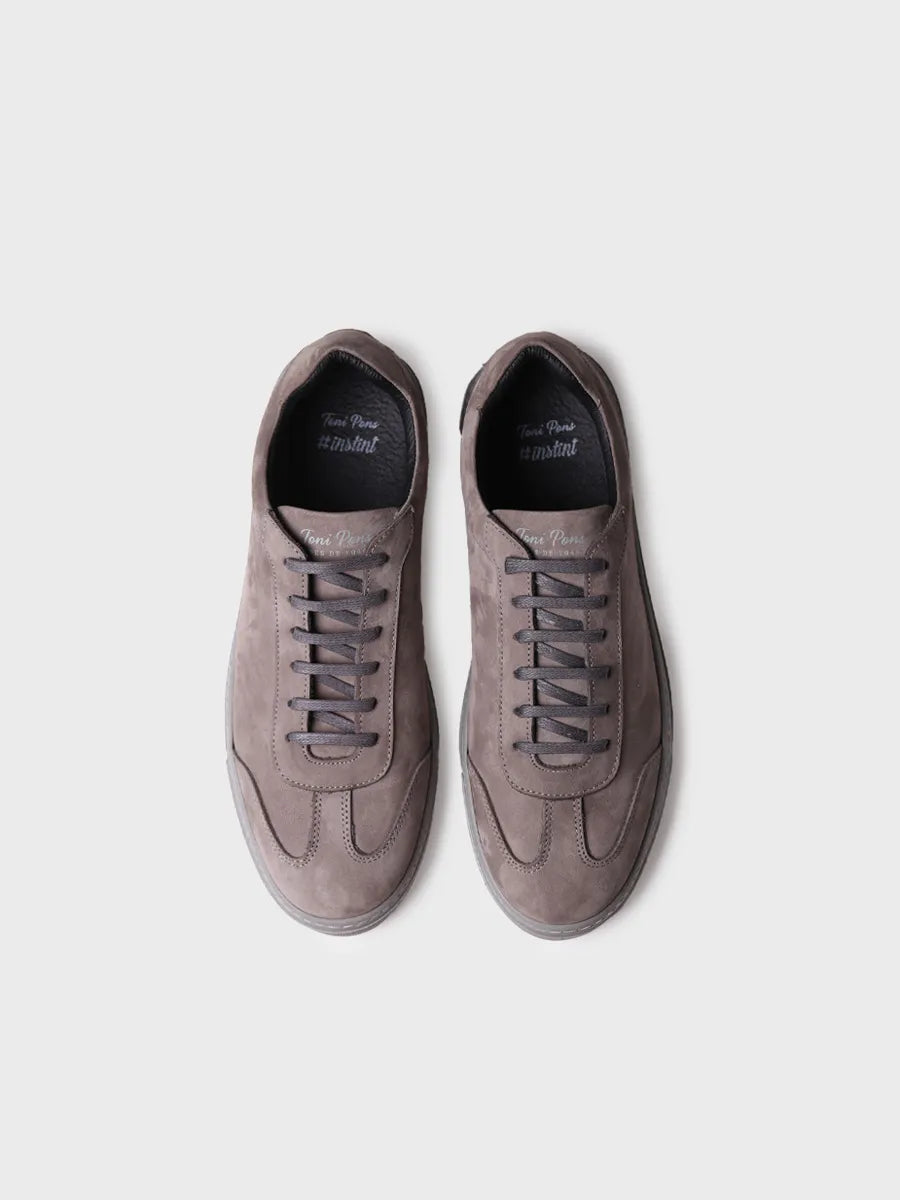 Toni Pons Jordi Chaussure Homme Cuir Nubuck Gris