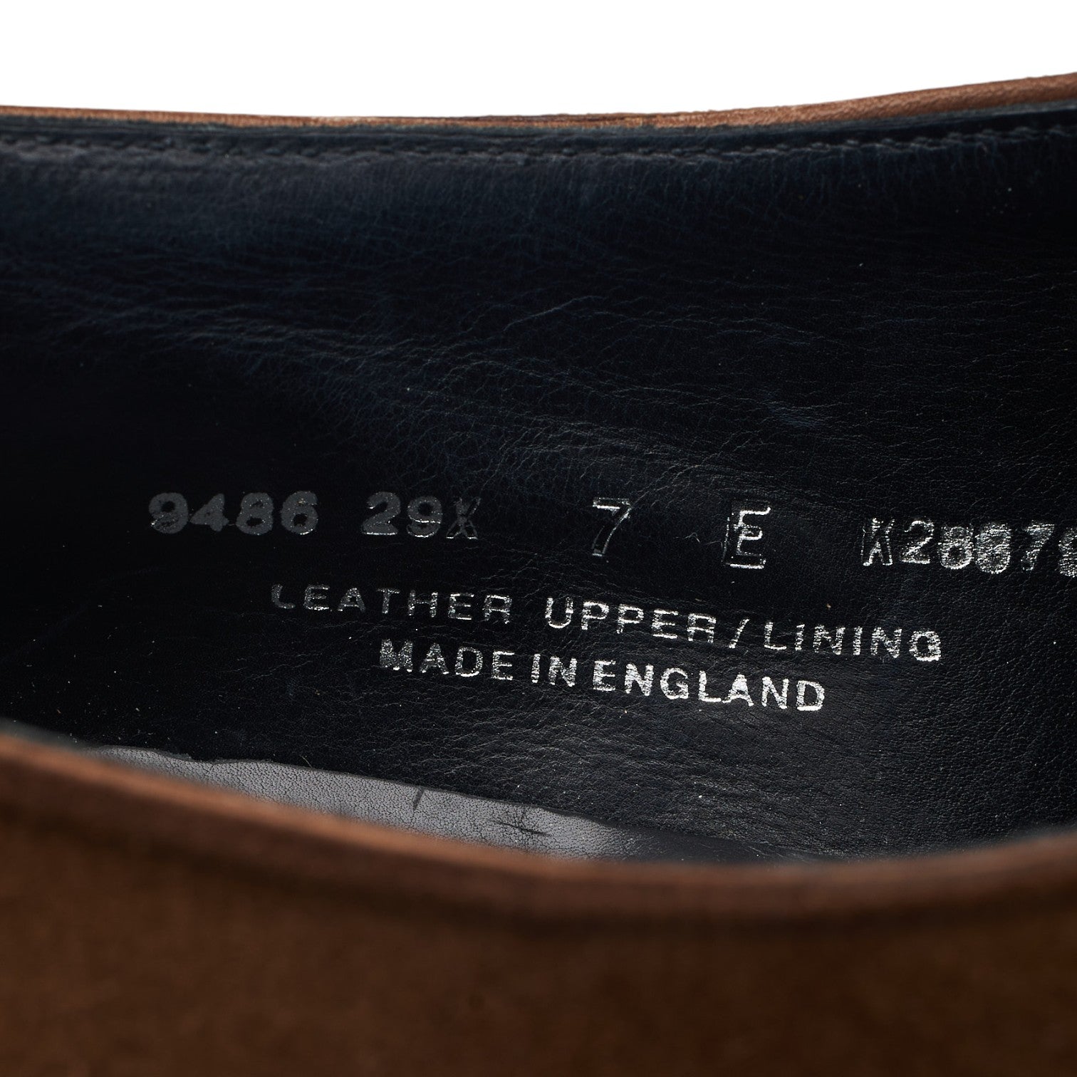 Richard James mocassin daim marron UK 7