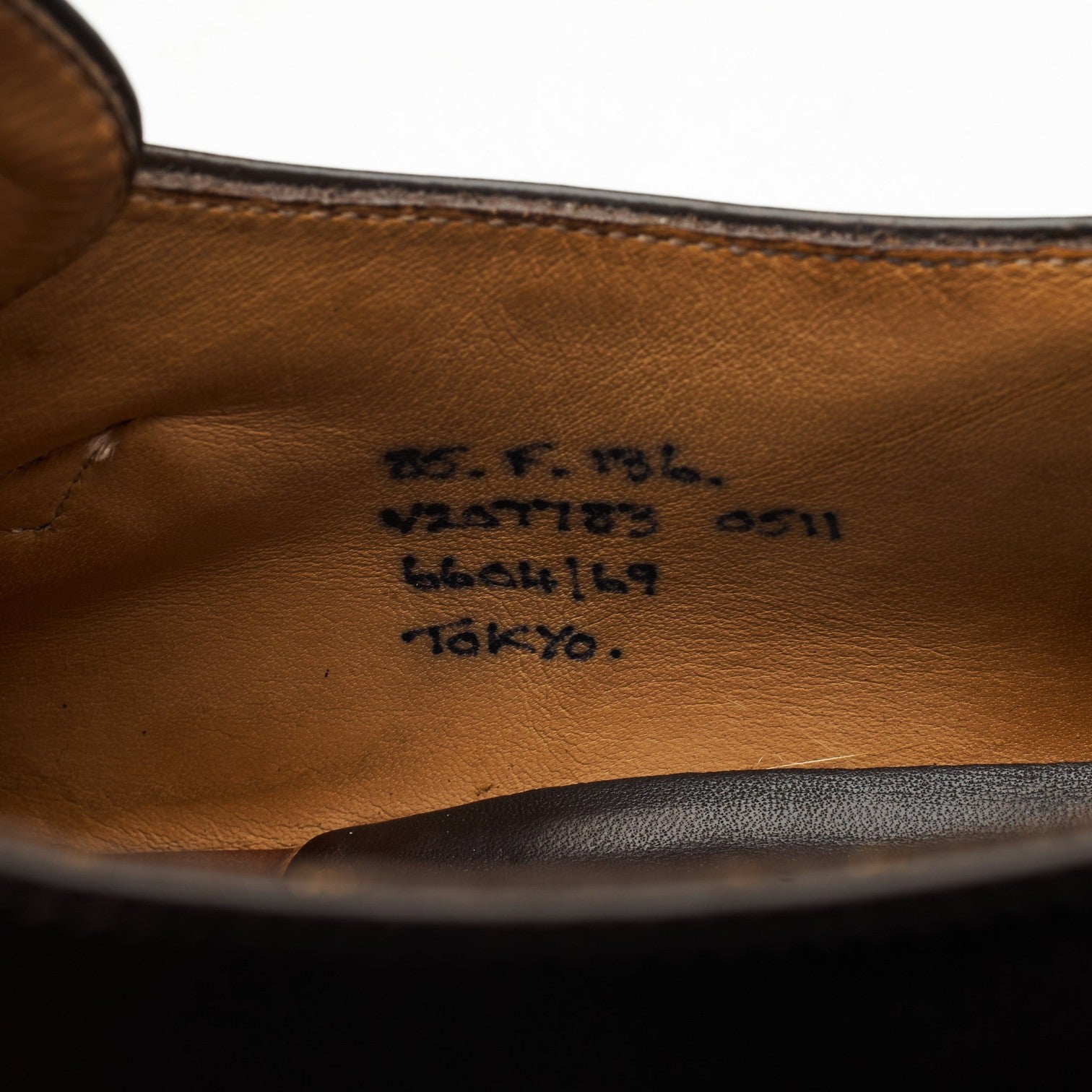 Church's Tokyo Chaussures Monk Cuir Marron Foncé UK 8.5