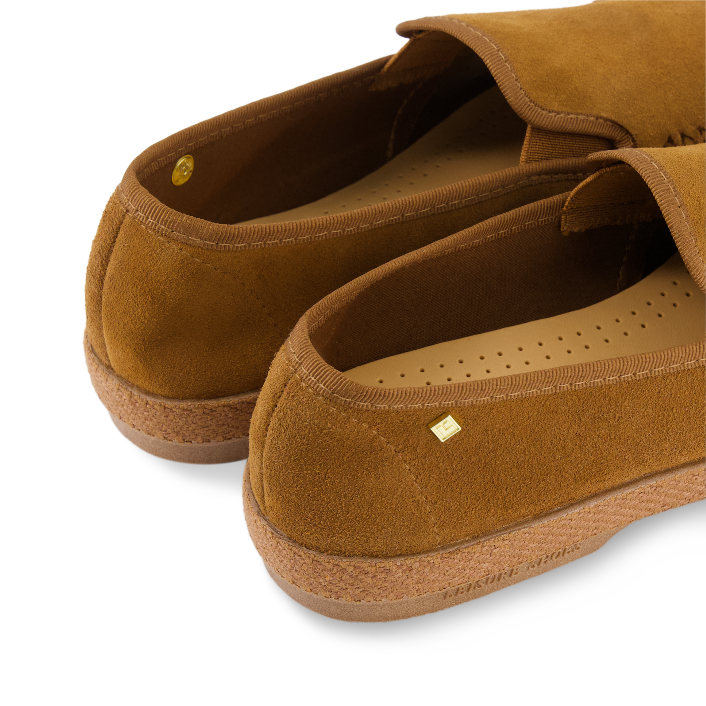 Rivieras Classic Suede Tressé 3094 espadrilles marron cuir