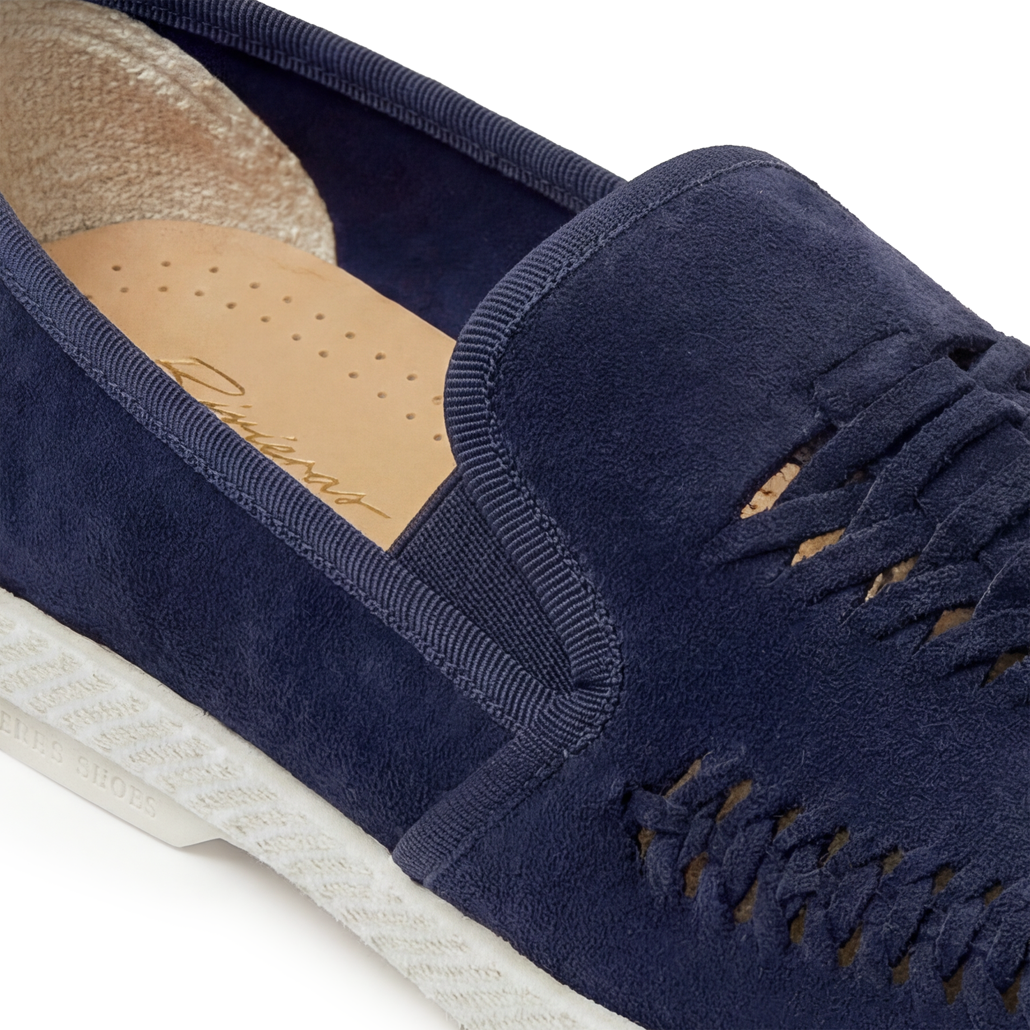 Rivieras Classic Arizona espadrilles cuir marine