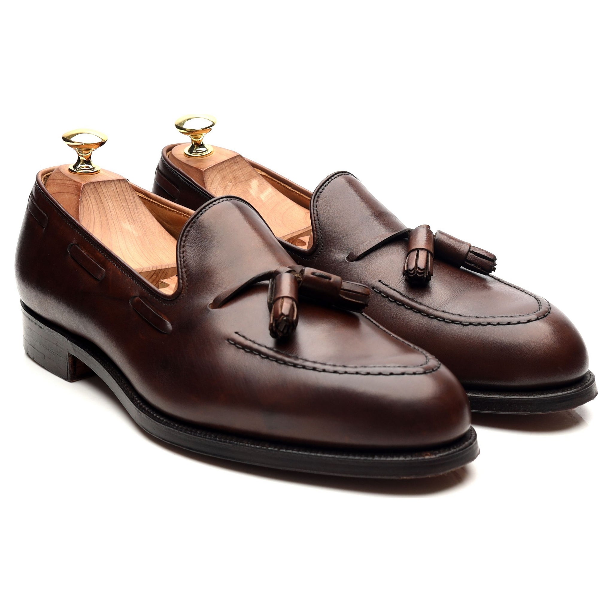 Crockett & Jones Cavendish 2 mocassin cuir marron UK 8.5