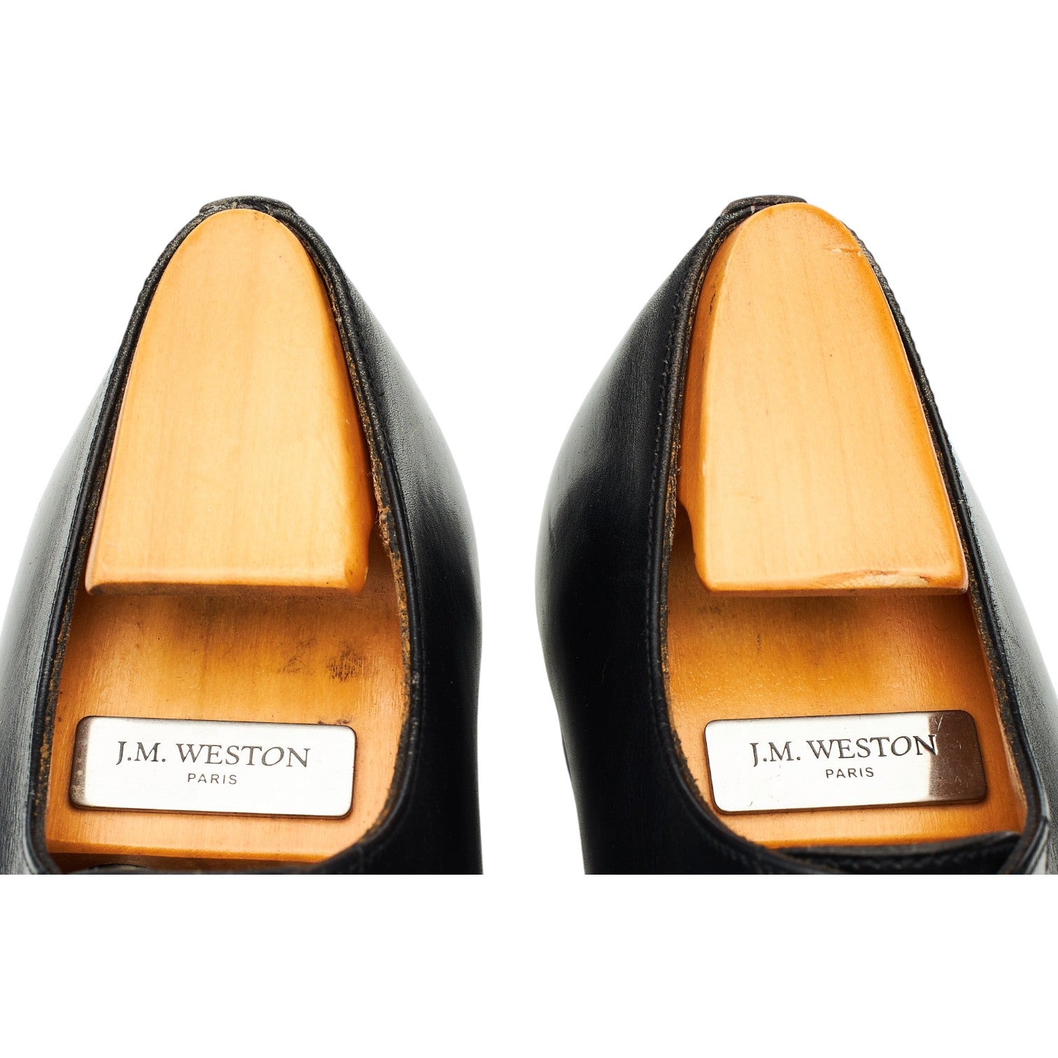 J.M. Weston 415 richelieu cuir noir UK 6.5