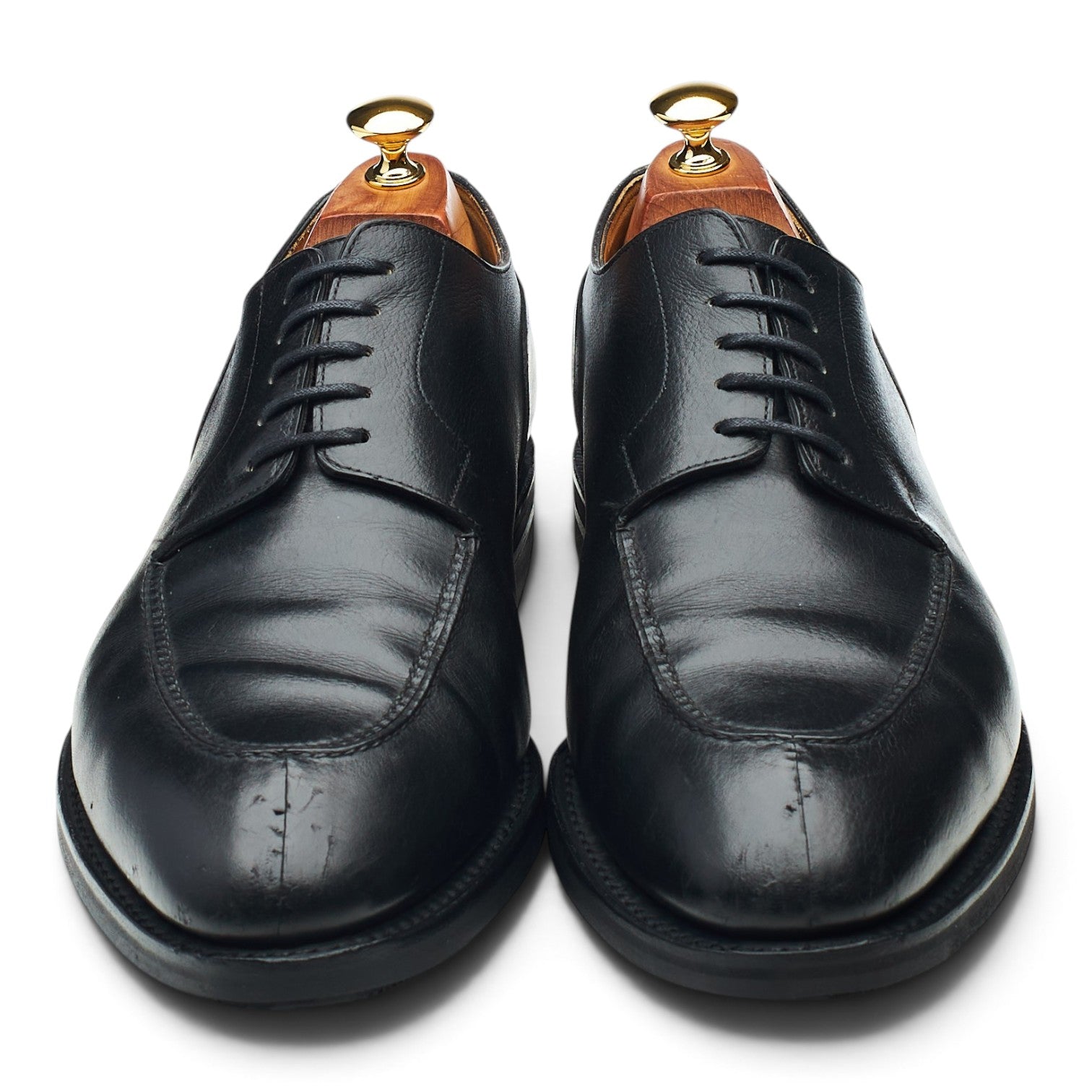 John Lobb Chambord II derbies cuir noir pointure UK 10.5