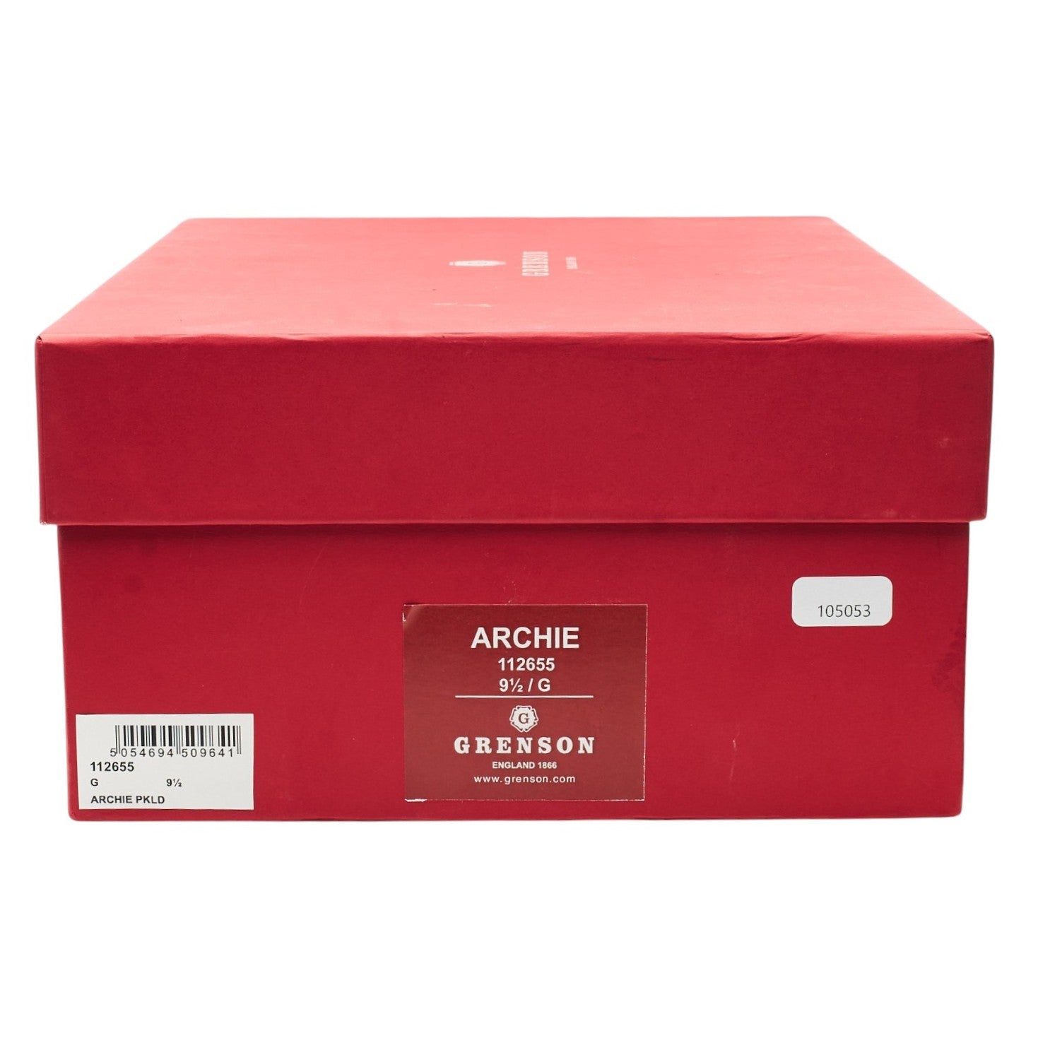 Grenson Archie derbies cuir marron pointure UK 9,5