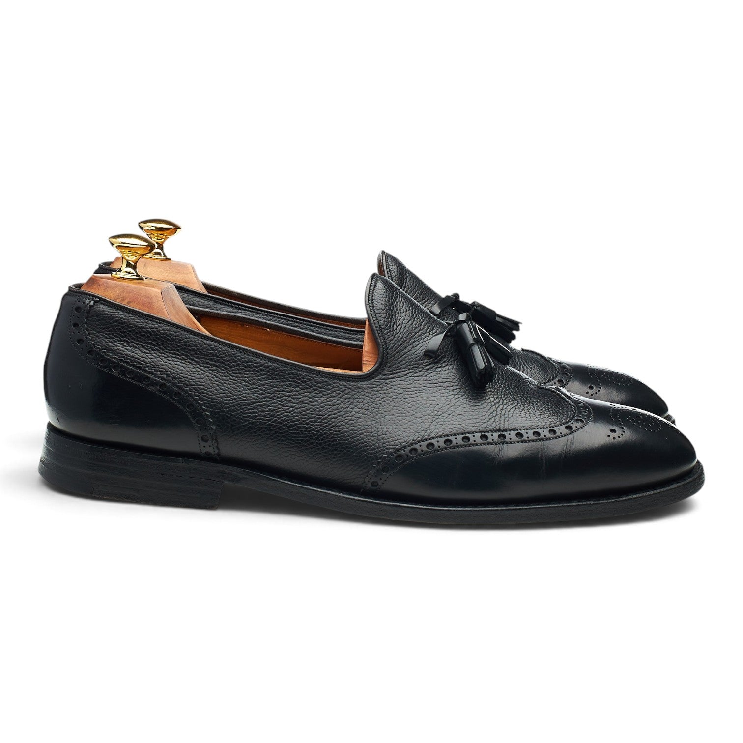 Church's Monet mocassins cuir noir grainé UK 11