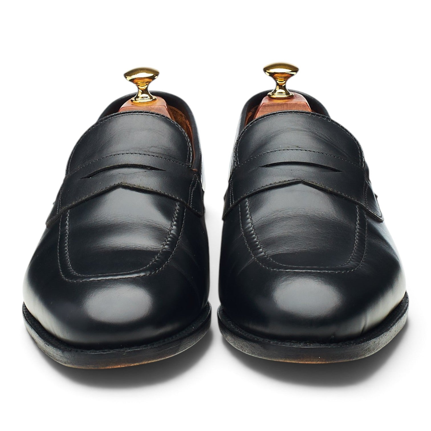 Allen Edmonds Lake Forest mocassins cuir noir UK 9.5