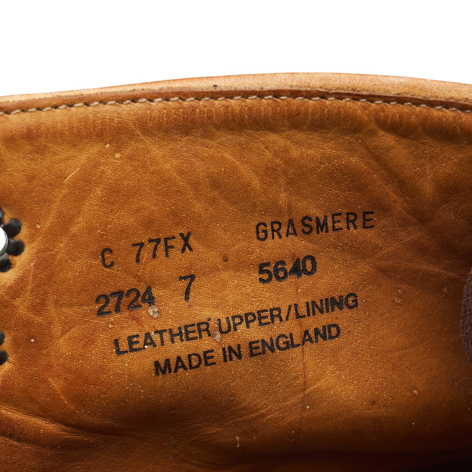 Alfred Sargent Grasmere bottines cuir marron UK 7