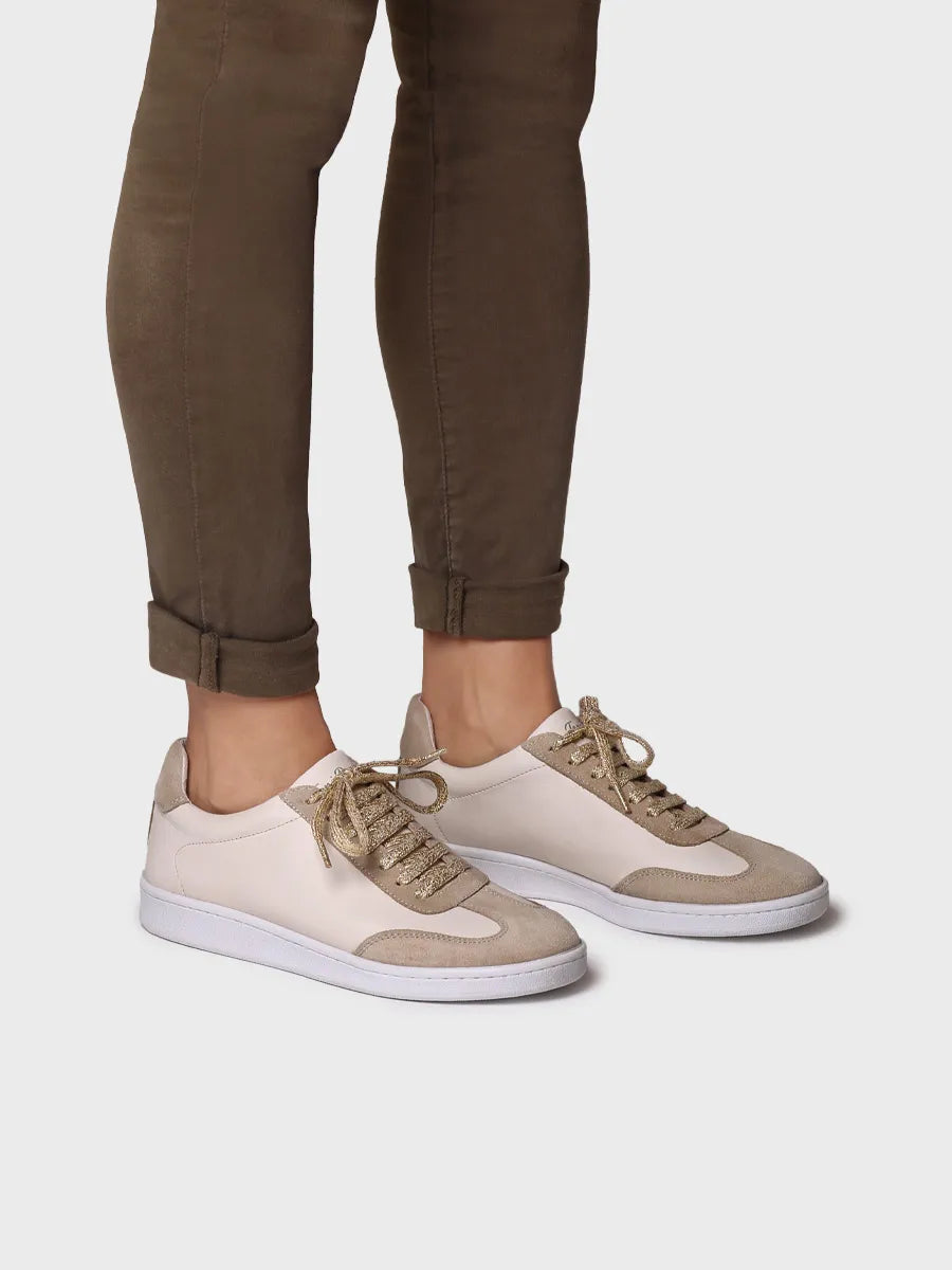Toni Pons Naida sneakers cuir beige pointure 35-42