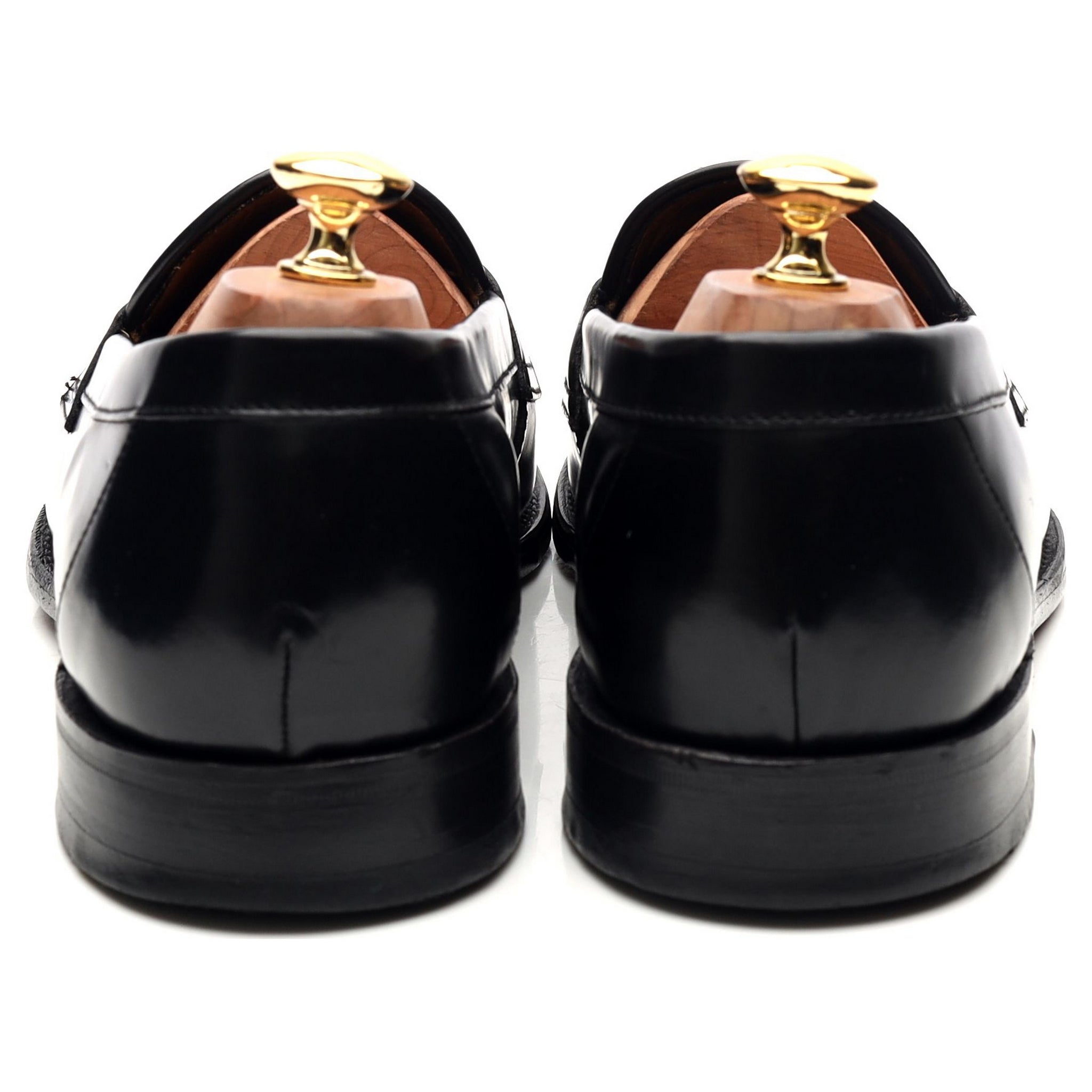 Loake Eton mocassins cuir noir 10