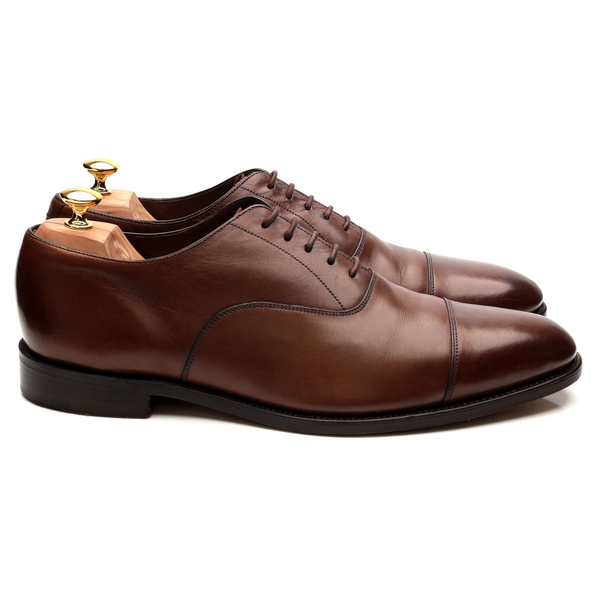 Loake 1880 Aldwych richelieu cuir marron UK 11,5