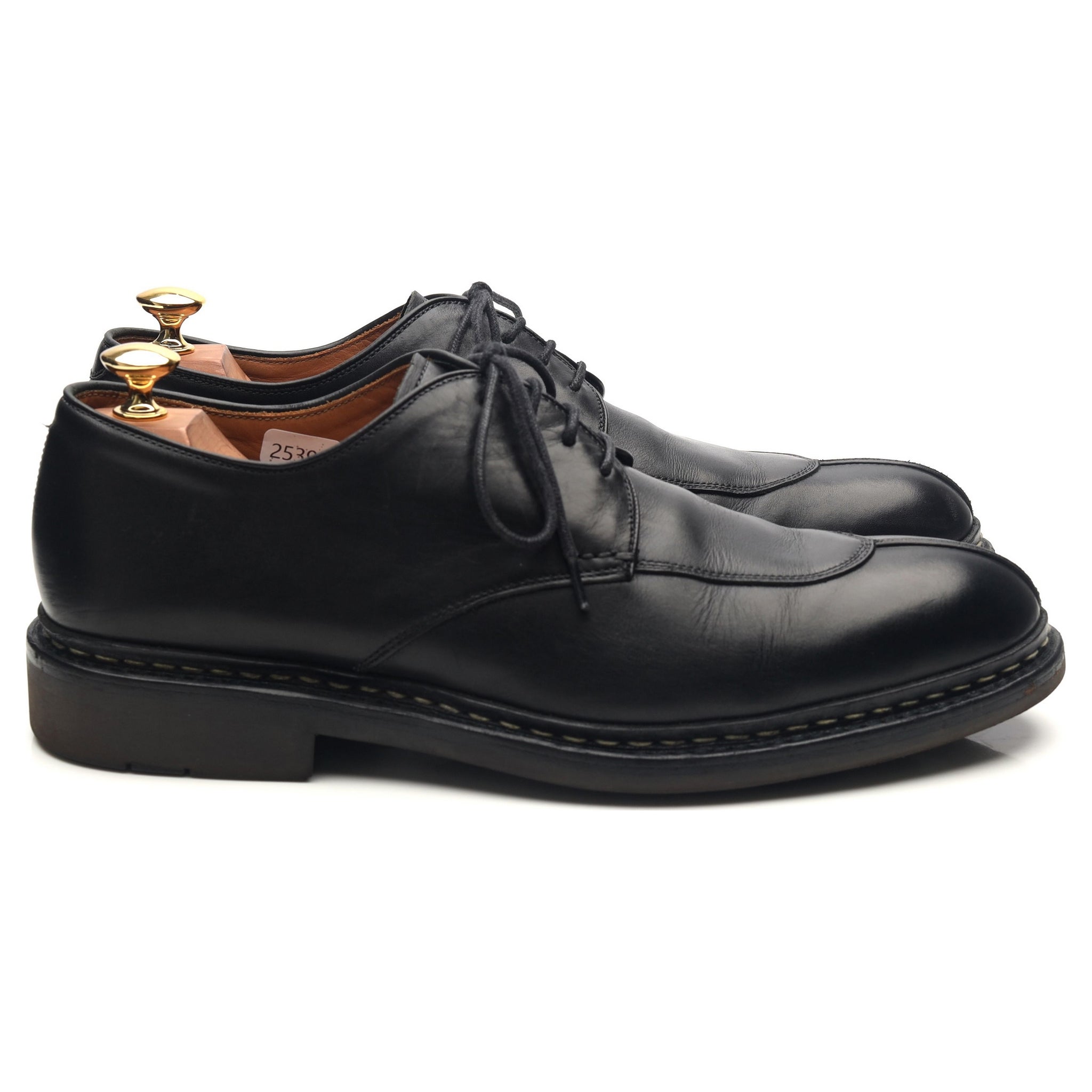 Heschung Rhus derbies cuir noir UK 9